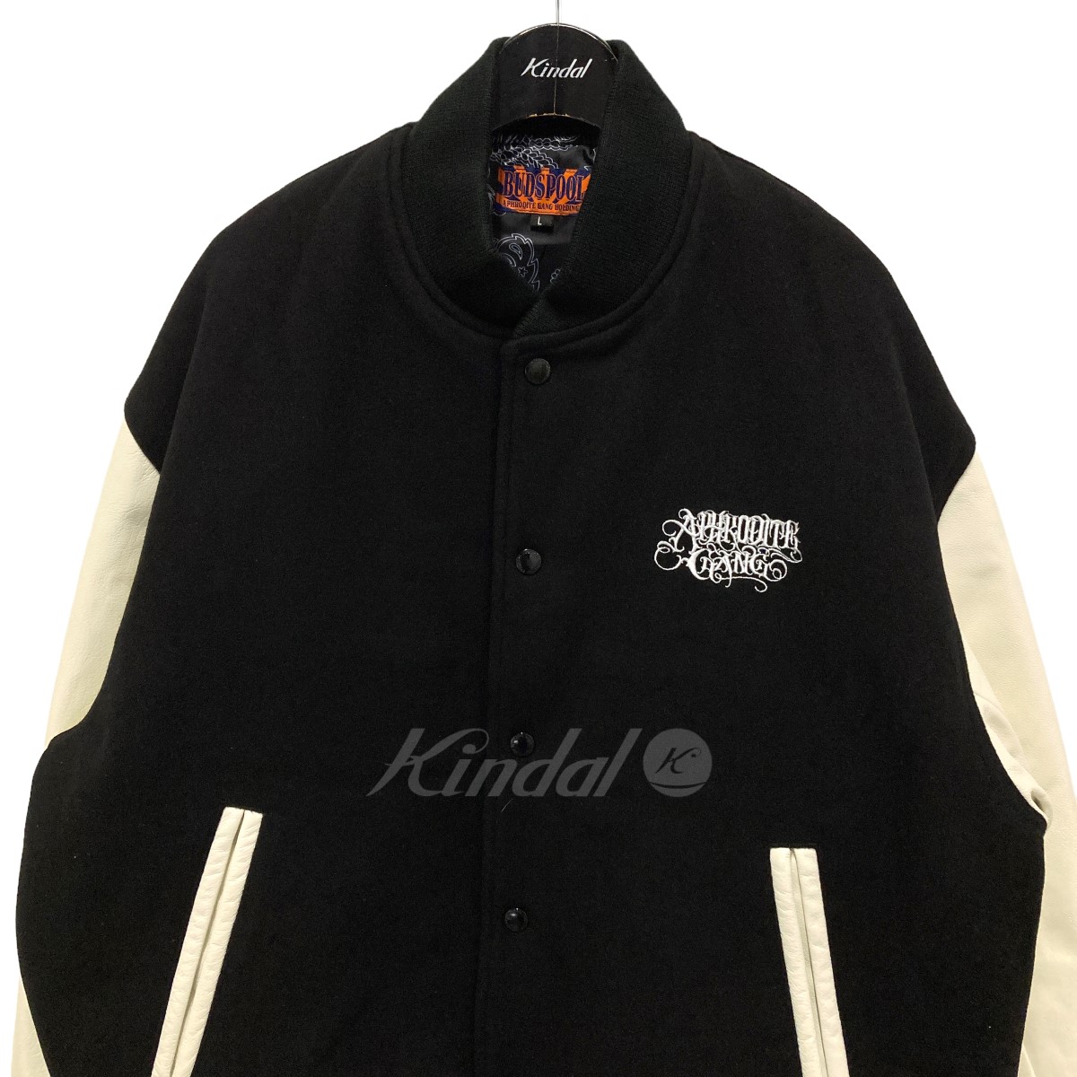 人気色 APHRODITE GANG LEATHER VARSITY JACKET - 通販 - motelparati