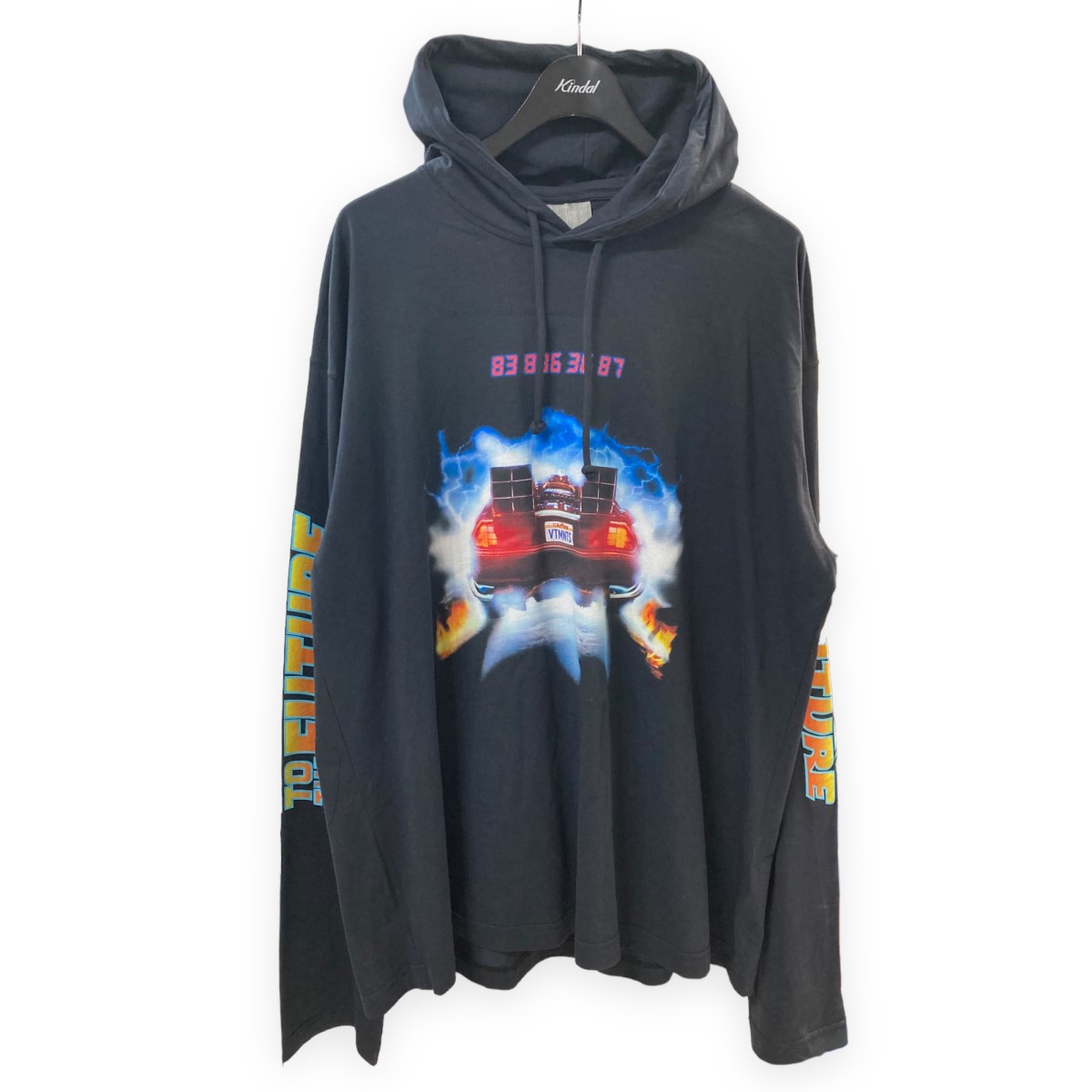 安心の定価販売】 VTMNTS 22SS｢BACK TO THE FUTURE JERSEY HOODIE