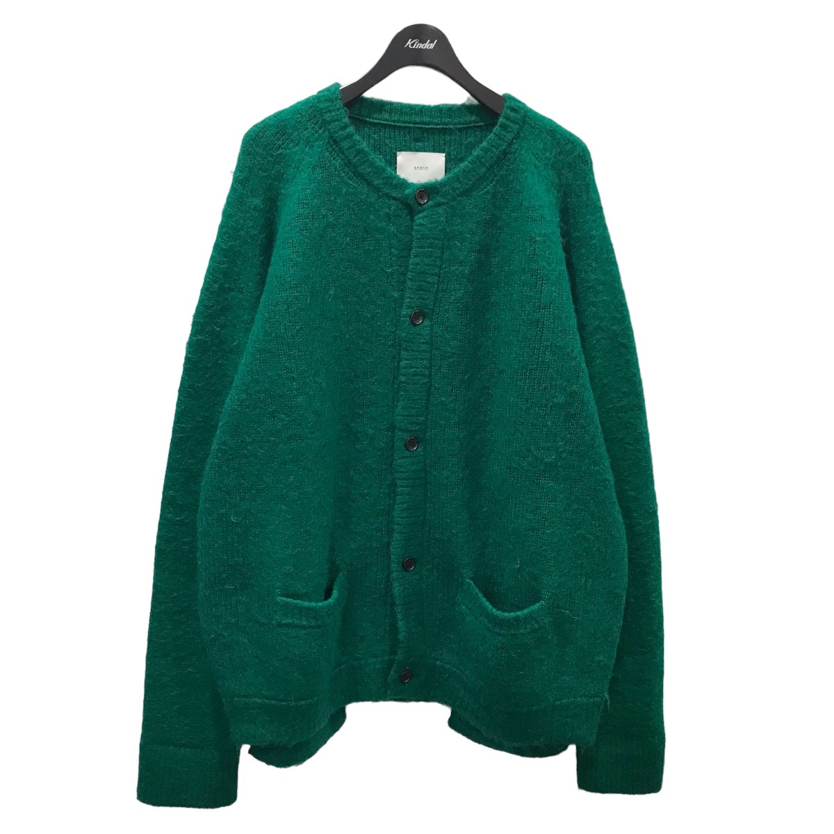 【楽天市場】【中古】stein 22AW キッドモヘアカーディガン Kid Mohair Cardigan グリーン サイズ：M 【190123】（シュタイン）：ブランド古着のカインドオル