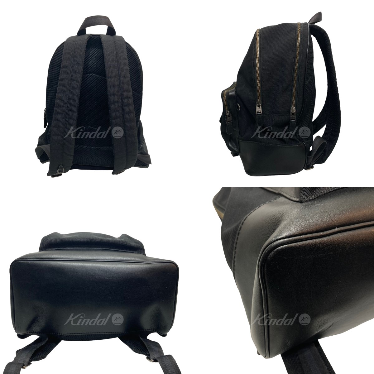 COACH West Backpack ブラック バックパック リュック Cordura In