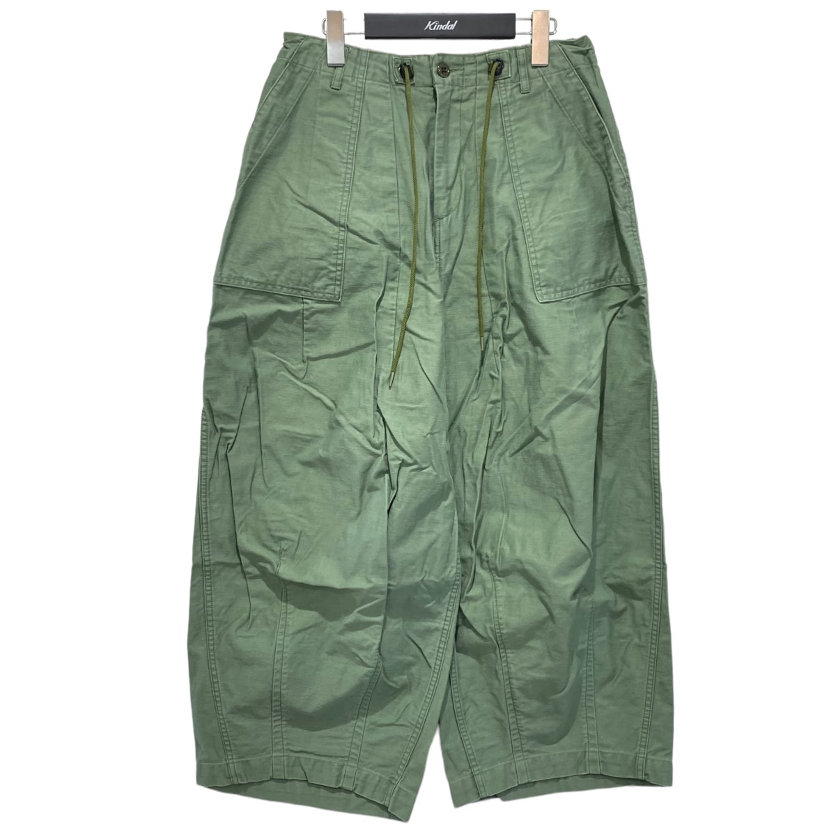 楽天市場】【中古】Needles ヒザデルパンツ H．D Pant カーキ サイズ