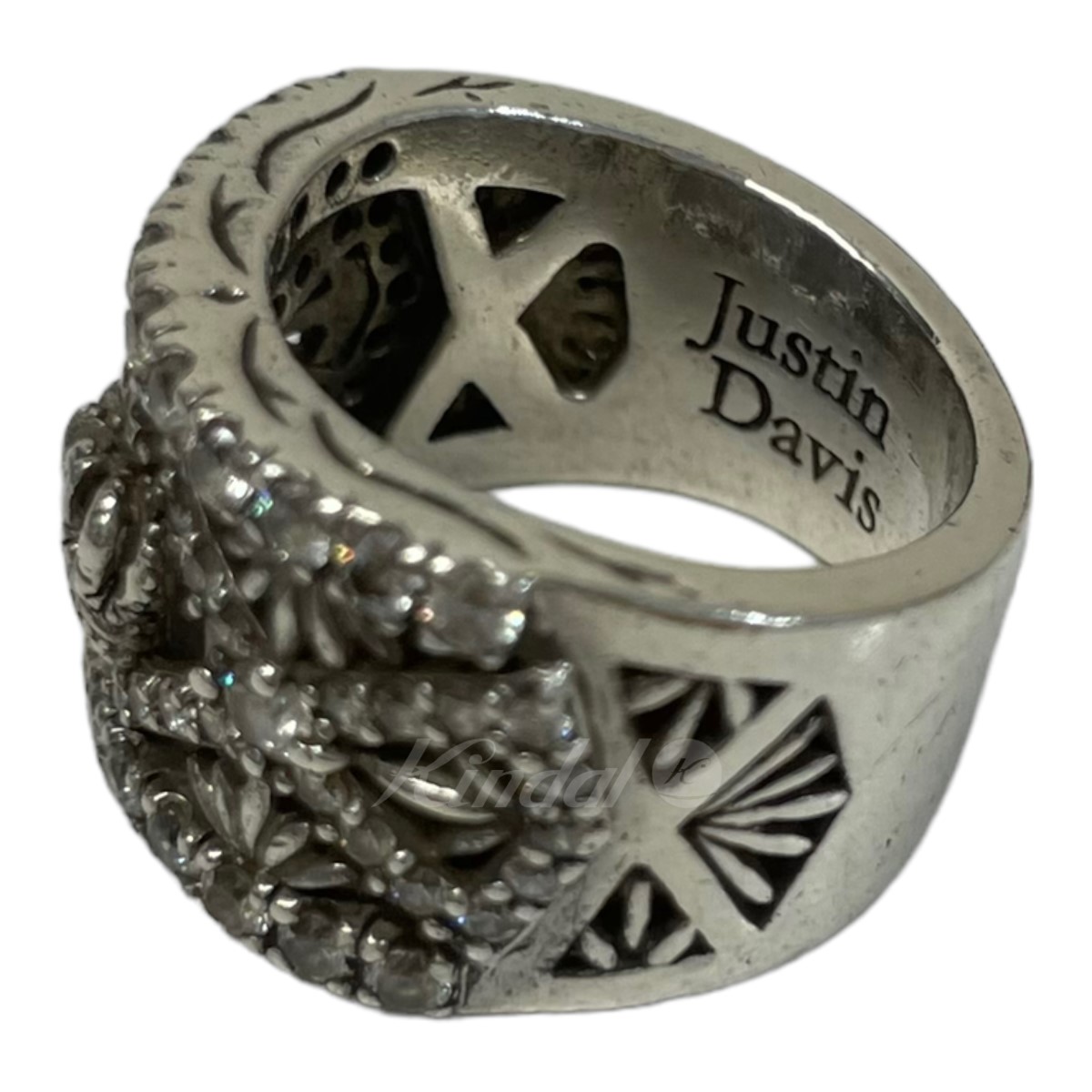 JUSTIN DAVIS GATSBY RING ジルコニア シルバー925 毎日大量出品 www