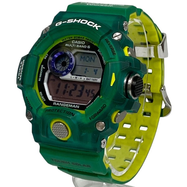 【楽天市場】【中古】CASIO G-SHOCK RANGEMANレンジマンLove The Sea And The Earthwatch電波 ...