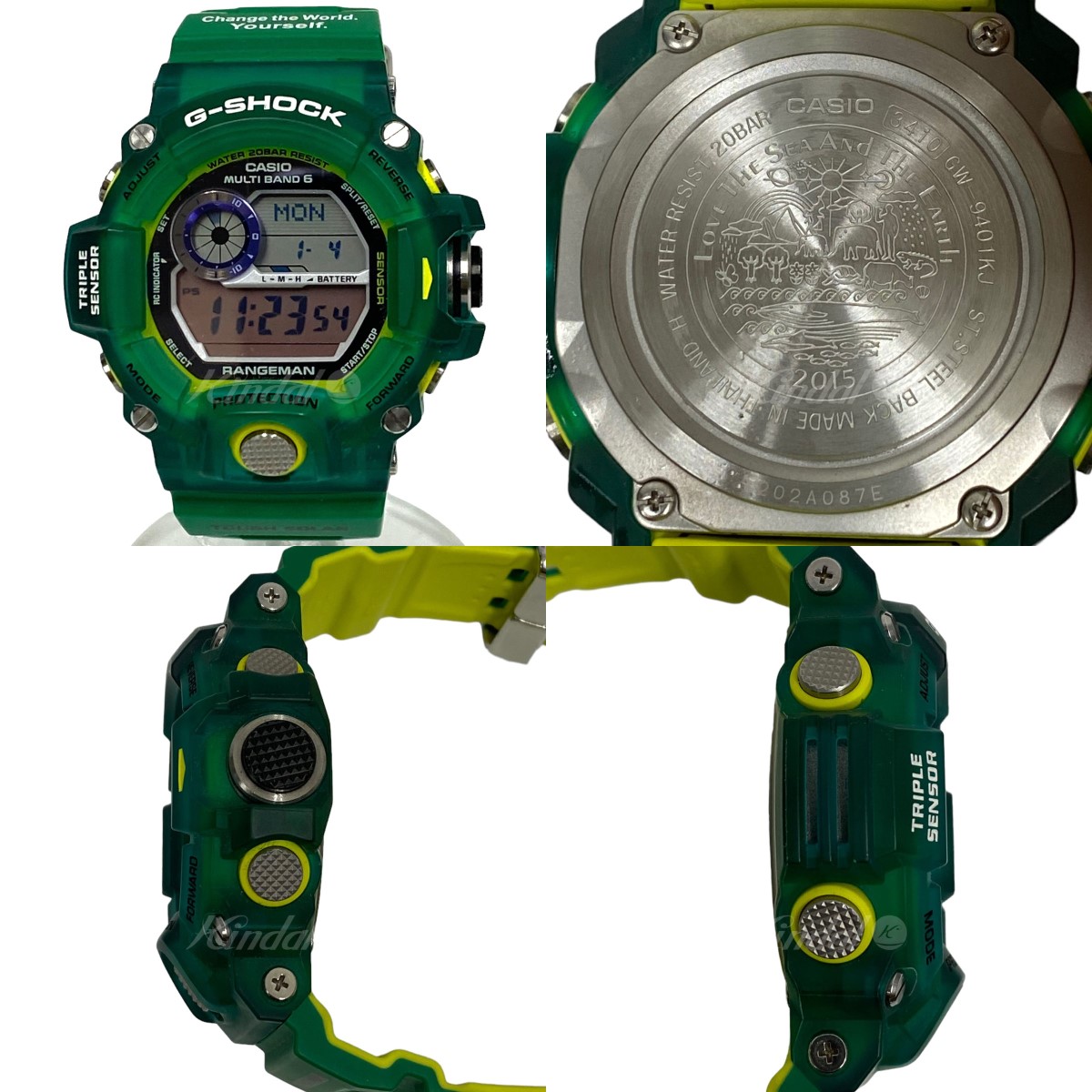 安心の定価販売 CASIO G-SHOCK RANGEMANレンジマンLove The Sea And