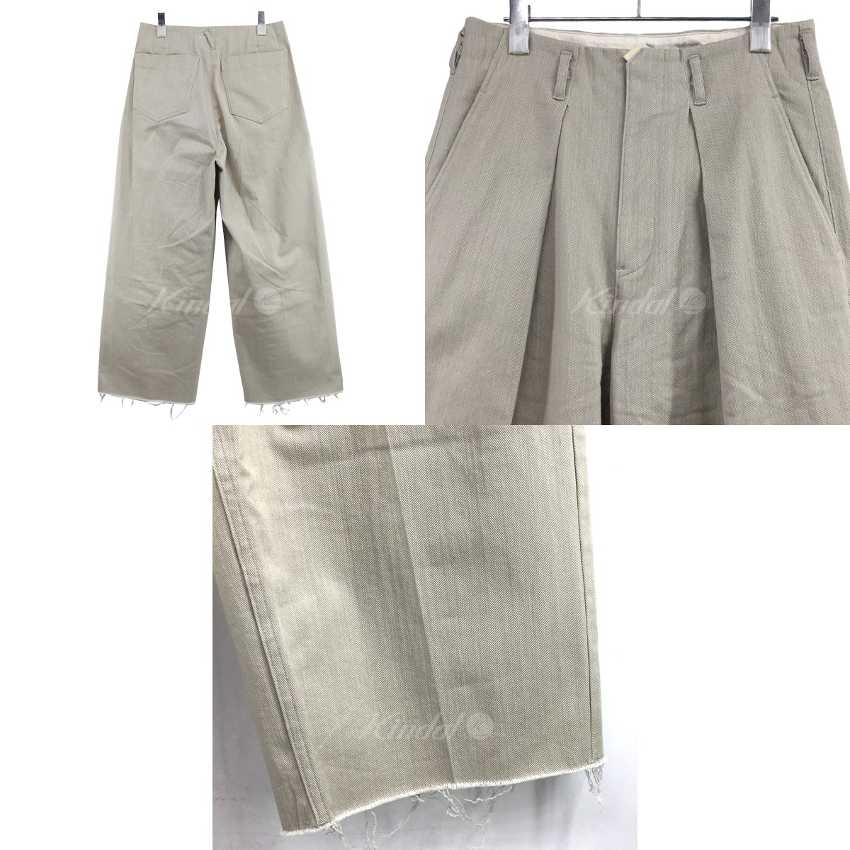 レビュー高評価の商品 saby HEVY OZ TUCK BAGGY / GRAYGE デニム