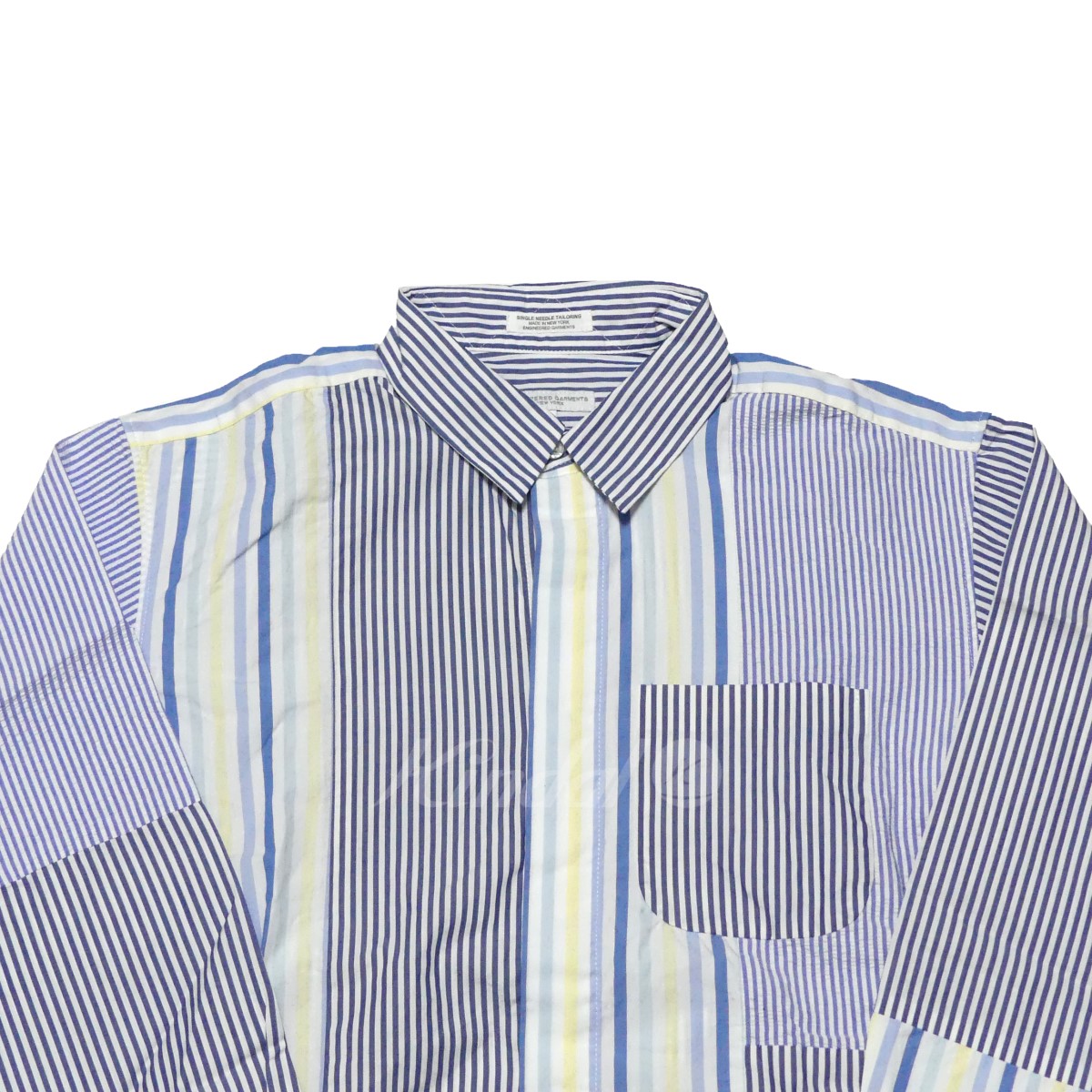 Engineered Garments 22SS Combo Short Collar Shirt パッチワーク