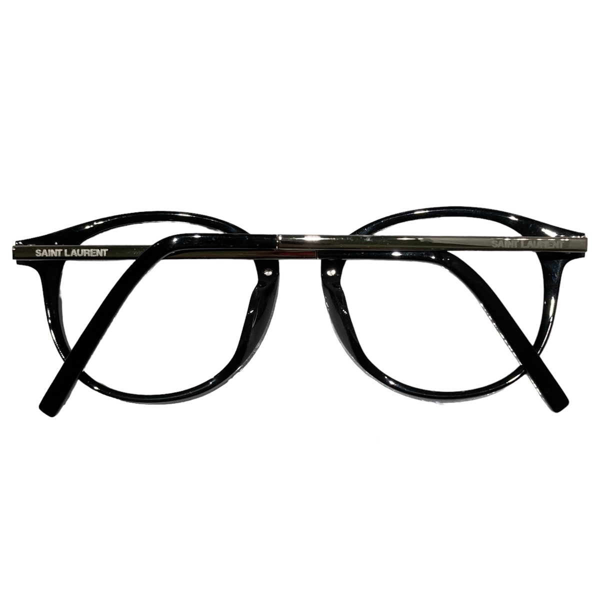 SAINT LAURENT PARIS ブラック 眼鏡 SL130 COMBI サイズ 眼鏡