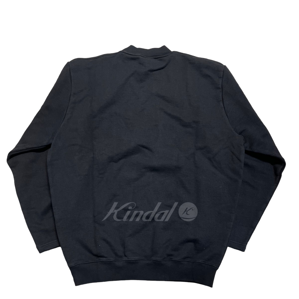 VETEMENTS ロゴエンブロイダリースウェット ブラック サイズ トップス 