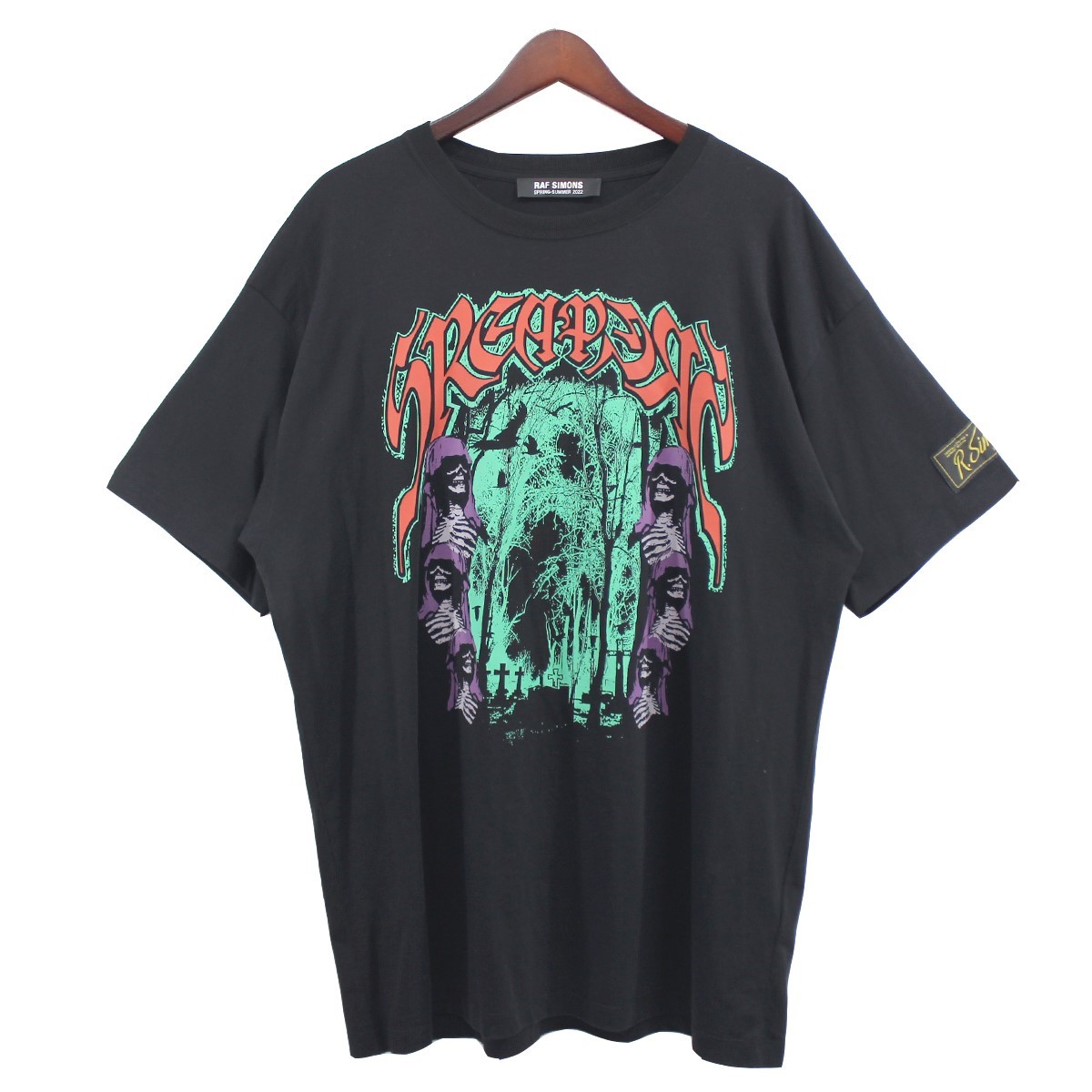 楽天市場】【中古】RAF SIMONS 22SS Big fit T-shirt Sreapers