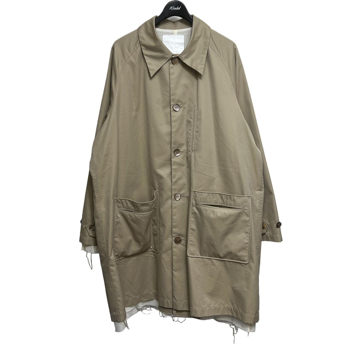 【中古】 Rich I　 COVER BALMACAAN COAT ベージュ サイズ：50 【030623】（リッチアイ）