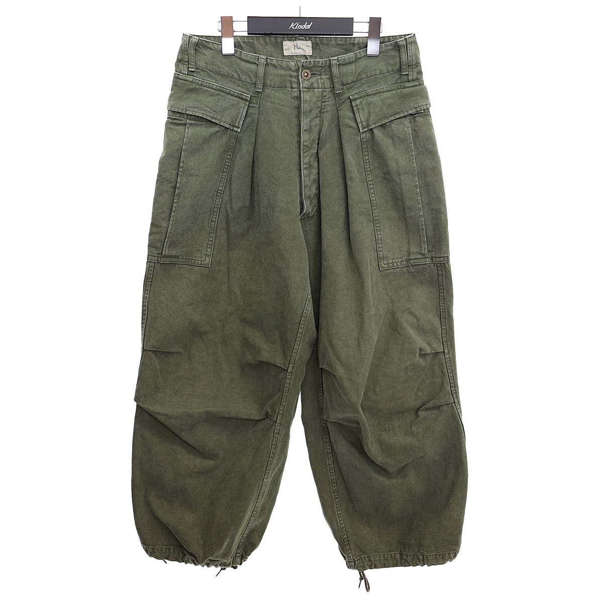 【楽天市場】【中古】HERILL ダックカーゴパンツ DUCK CARGO PANTS 21030HL80813 オリーブ サイズ：1
