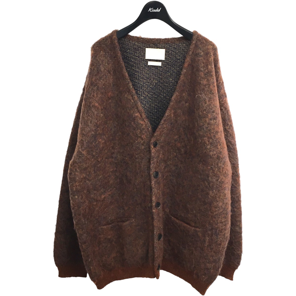 yoke loosed mohair cardigan カーディガン size2-