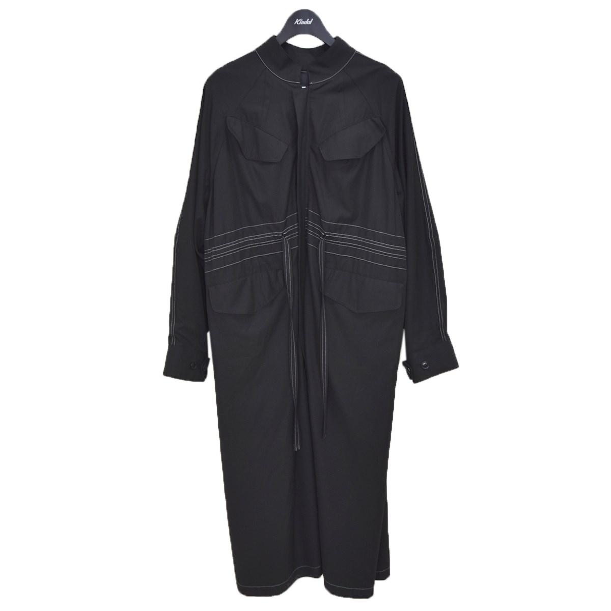 【中古】 Elemane　 ロングコート C0-02 ブラック サイズ：- 【290923】（エルマン）