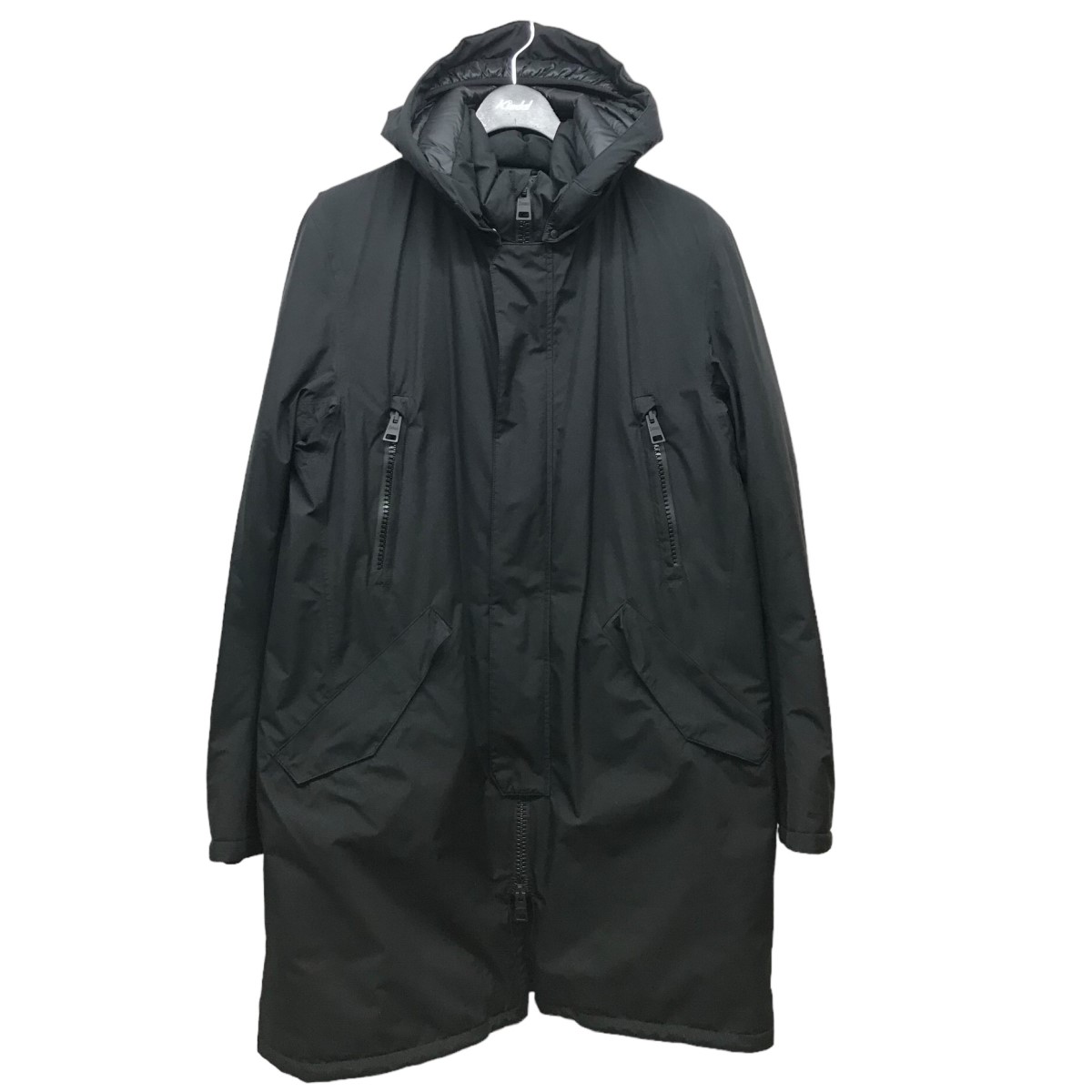 【楽天市場】【中古】HERNO Laminar GORE-TEXダウンモッズコート ブラック サイズ：50 【181023】（ヘルノラミナー ...