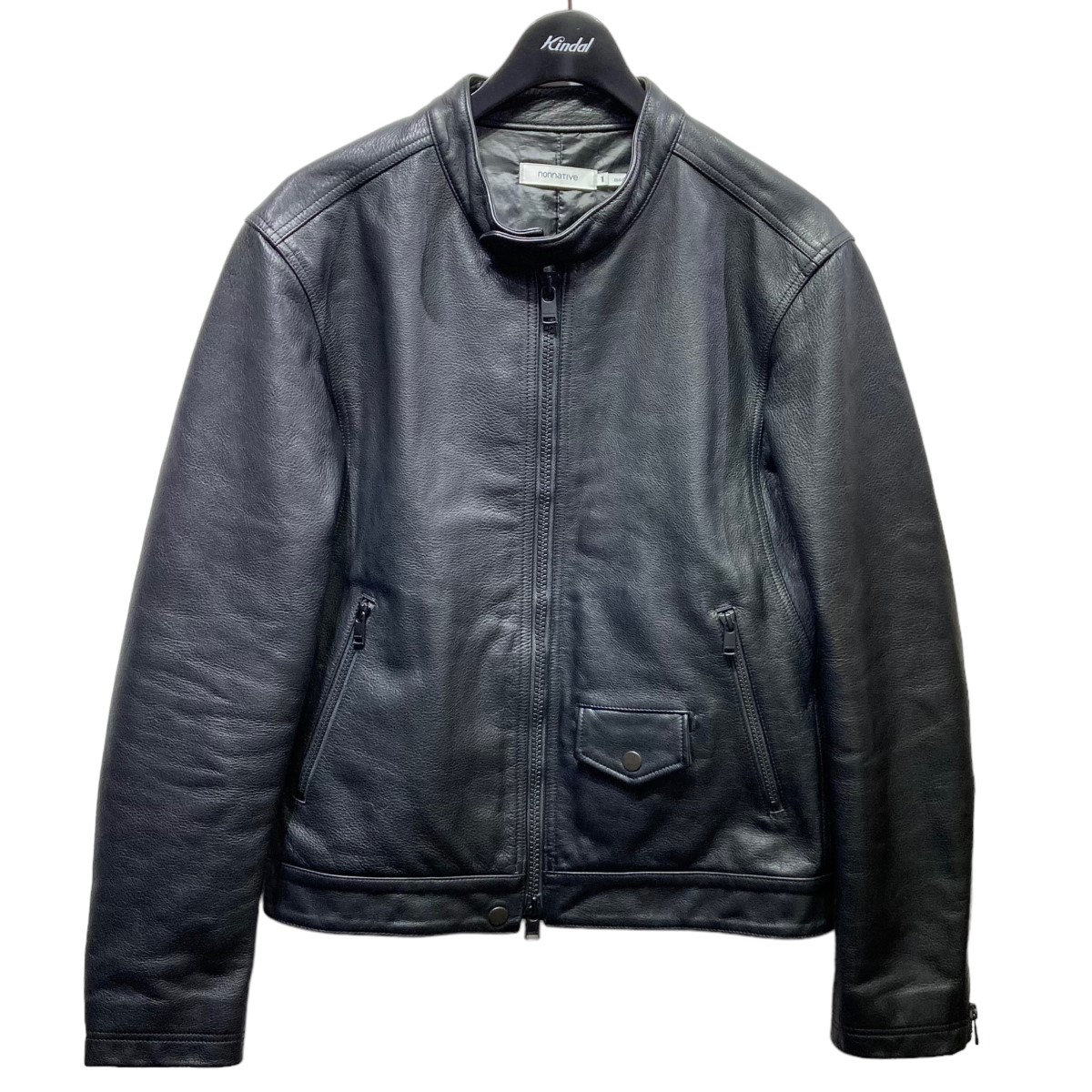 NN-J3005 BIKER BLOUSON COW LEATHER サイズ2