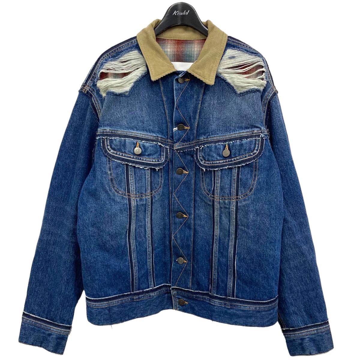 楽天市場】【中古】Maison Margiela×PENDLETON 23SS デニムジャケット 