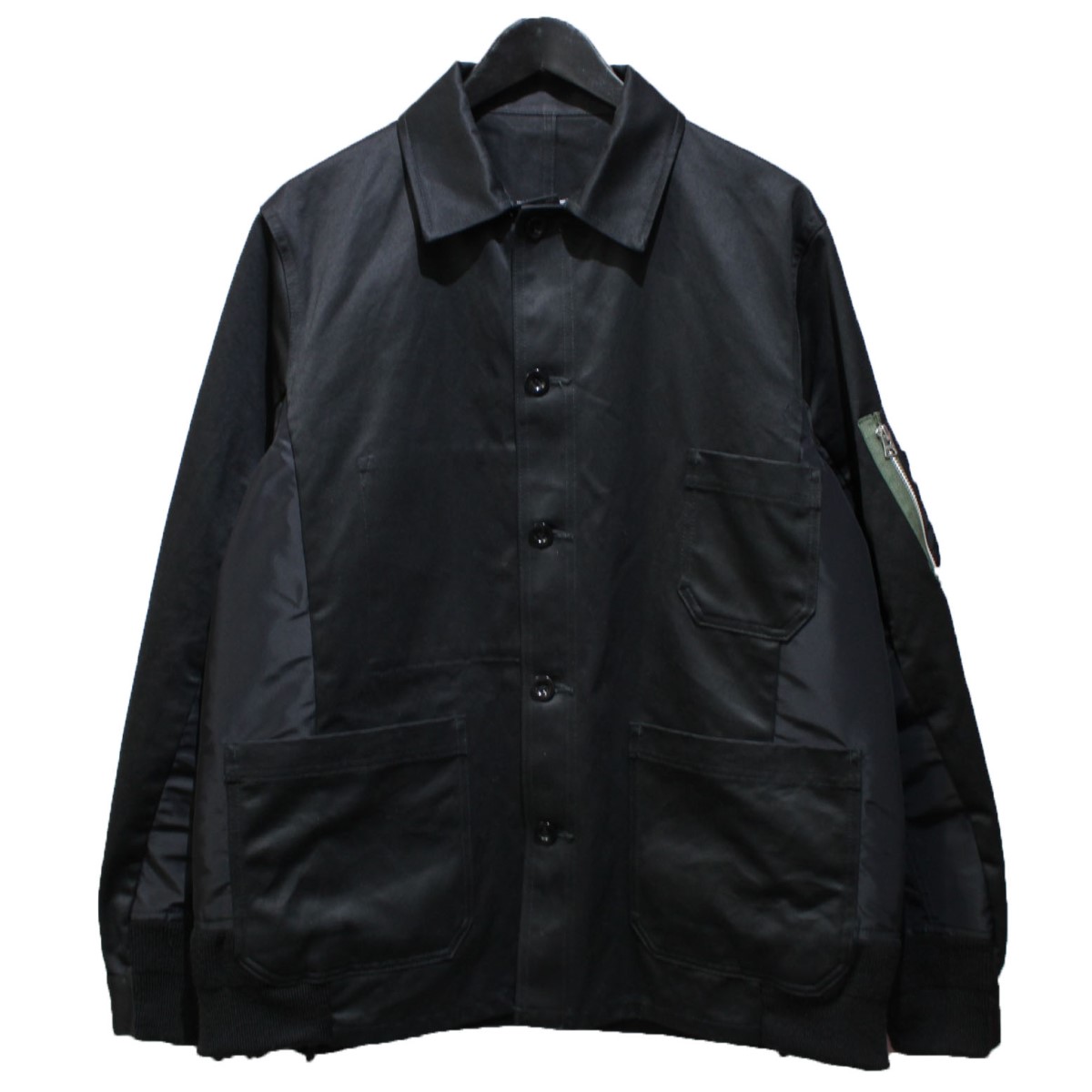 【楽天市場】【中古】sacai 24SS Nylon Twill Blouson ナイロン