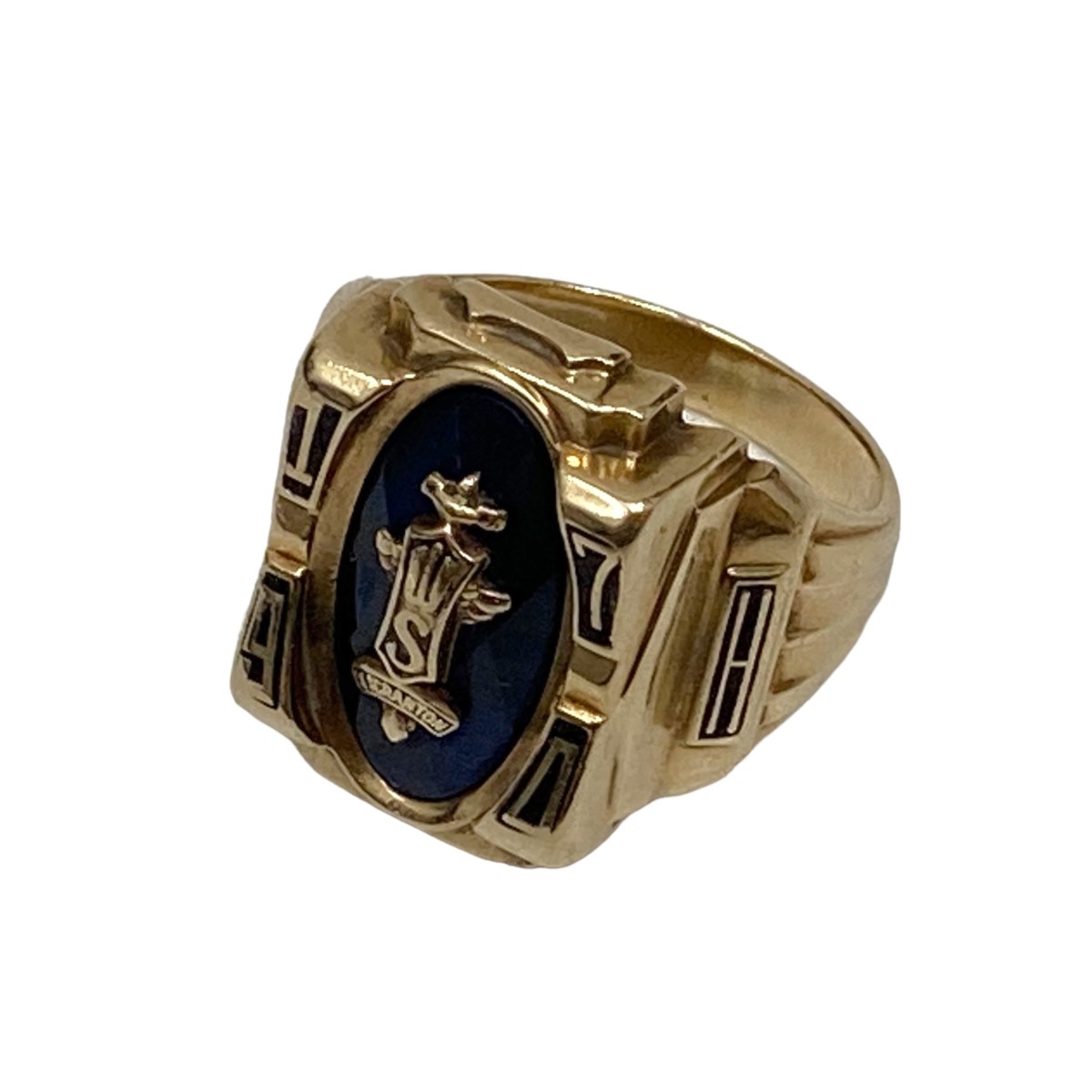 1974年製 ヴィンテージ jostens ジャスティンズ　カレッジリング 楽天市場】JOSTENS(ジャスティンズ) 実物ビンテージ カレッジリング