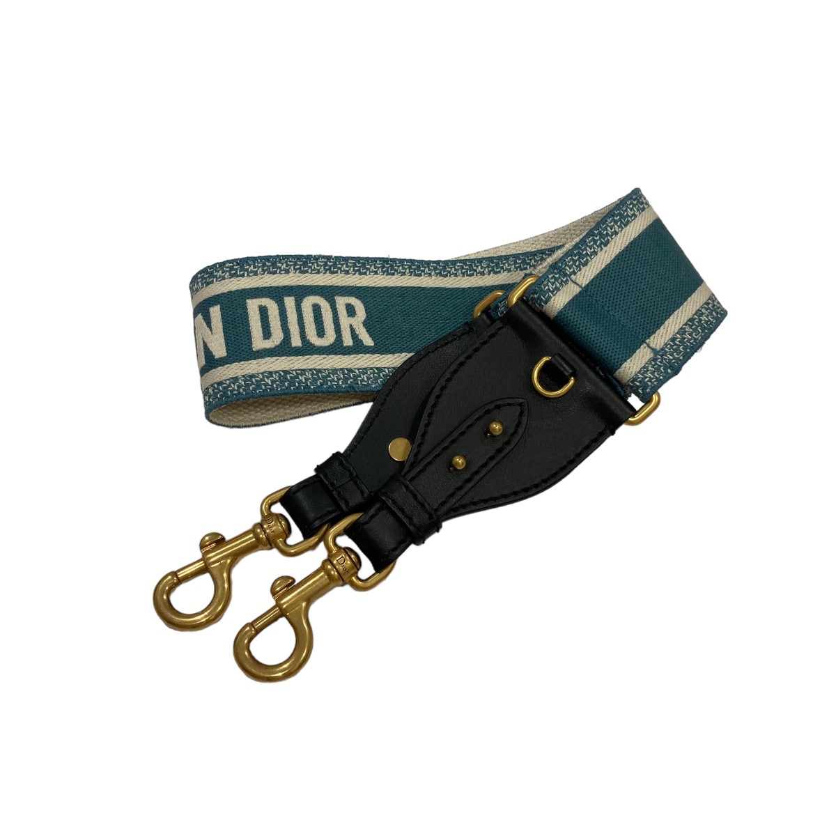 【Dior】クリスチャンディオール ストラップ　くまちゃん　チャーム クマ_ディオール・ゴールドロゴチャーム_幸運の星_キーホルダー_