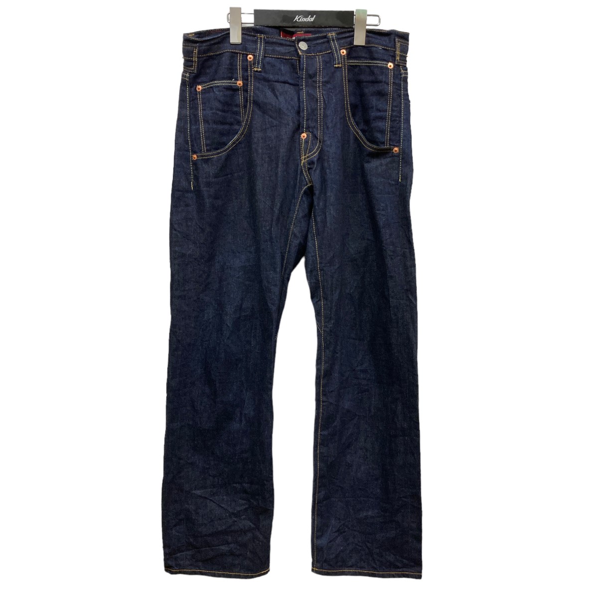 Jeans Junya Watanabe X Levi's Pendleton 22AW - Taille 34, Coupe Slim, Indigo, Neuf Avec étiquettes
