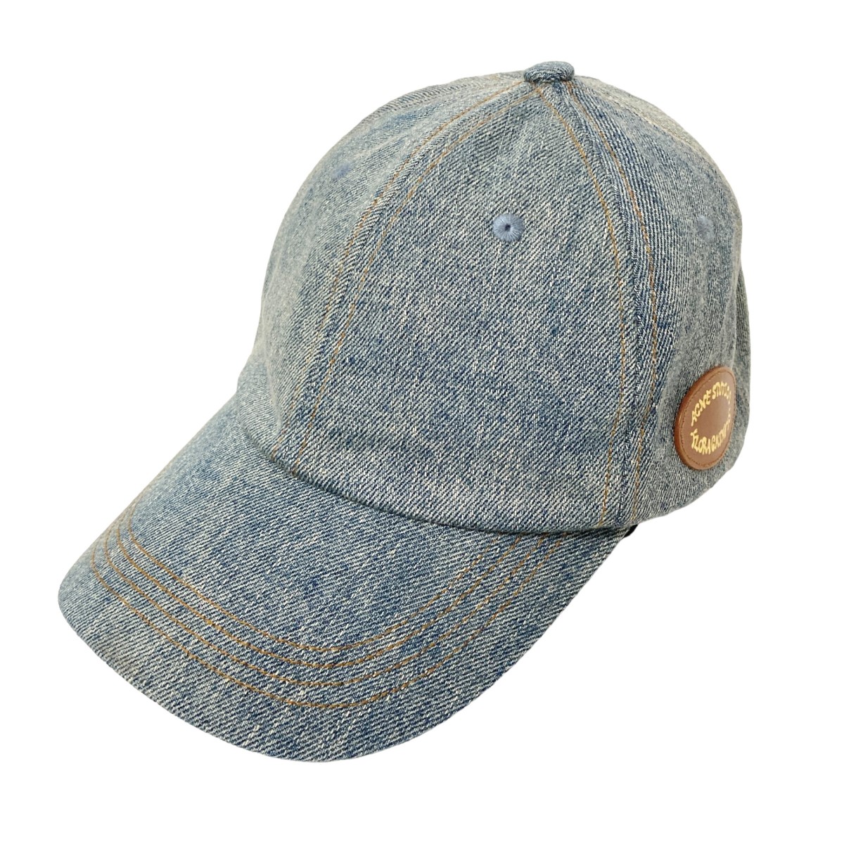 Acne Studios グレー キャップ Acne Studios - Face stud cap - Black