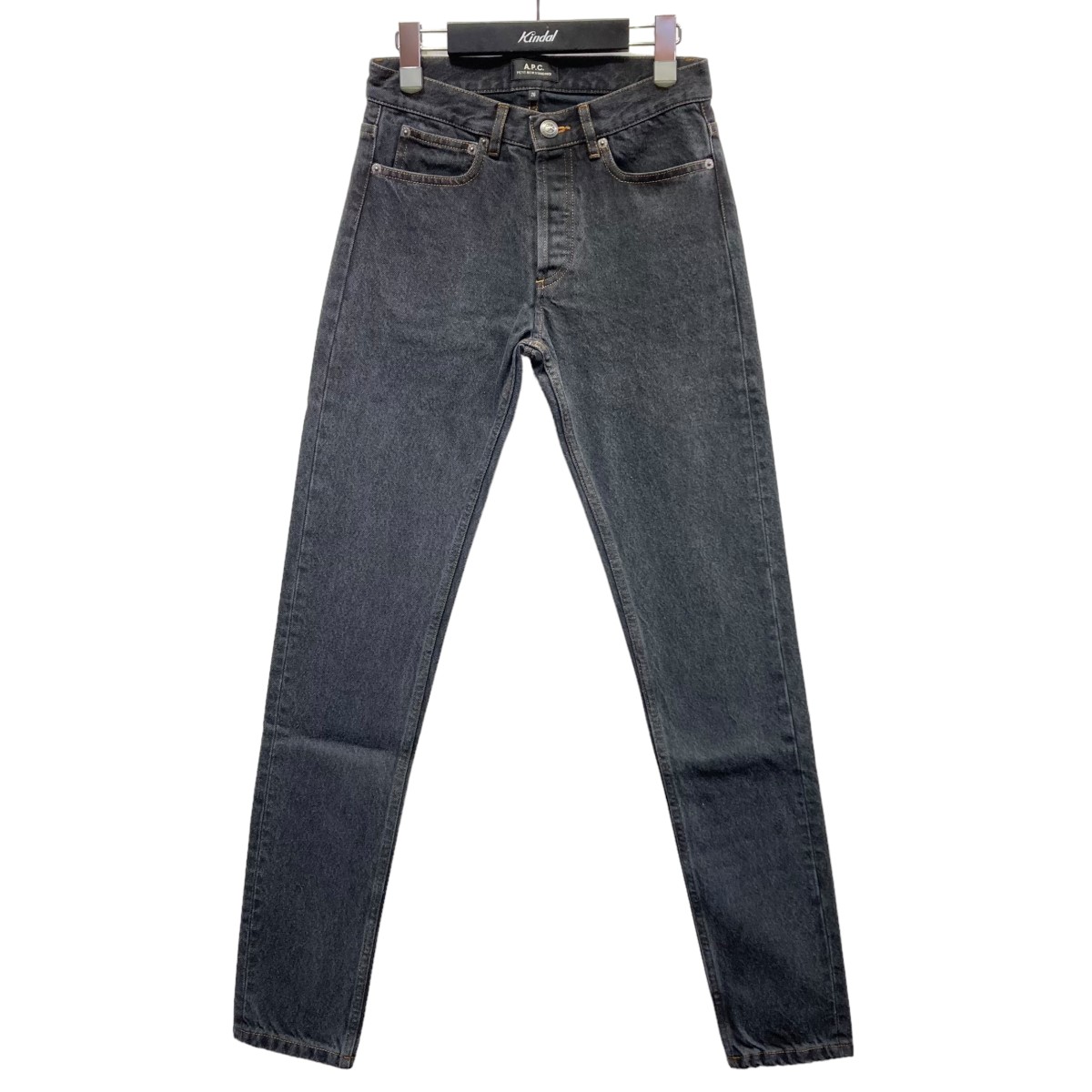 【楽天市場】【中古】A．P．C．23SS PETIT NEW STANDARD デニムパンツ COFDO-M09047 ブラック サイズ：26 ...