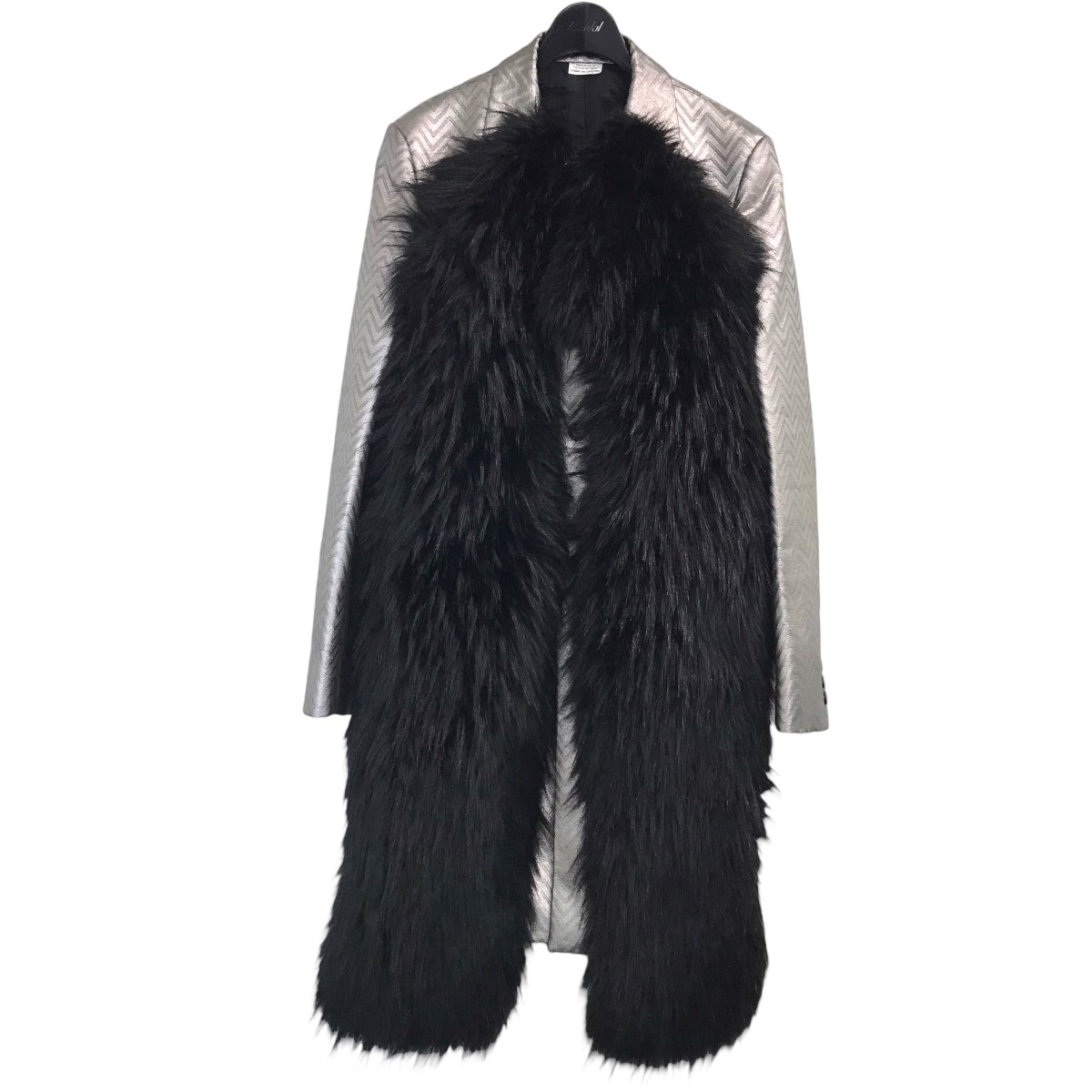 コムデギャルソン　ブラックファーショール COMME des GARCONS HOMME PLUS(コムデギャルソンオムプリュス
