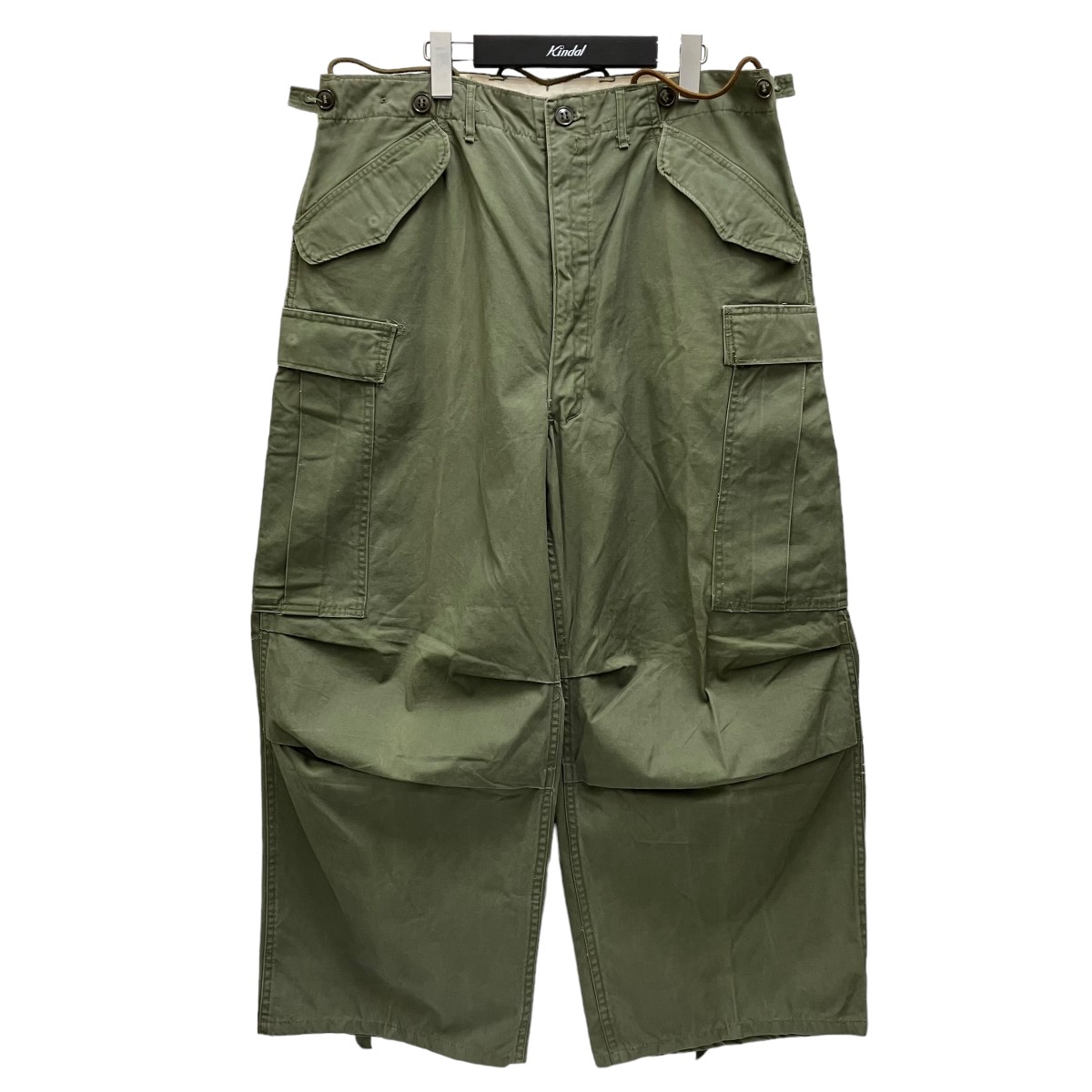 【お腹だけ出ているおじ】us armyパンツ+カラーパンツ GUのパラシュートパンツ🪂 メンズのXSでちょうどよかった