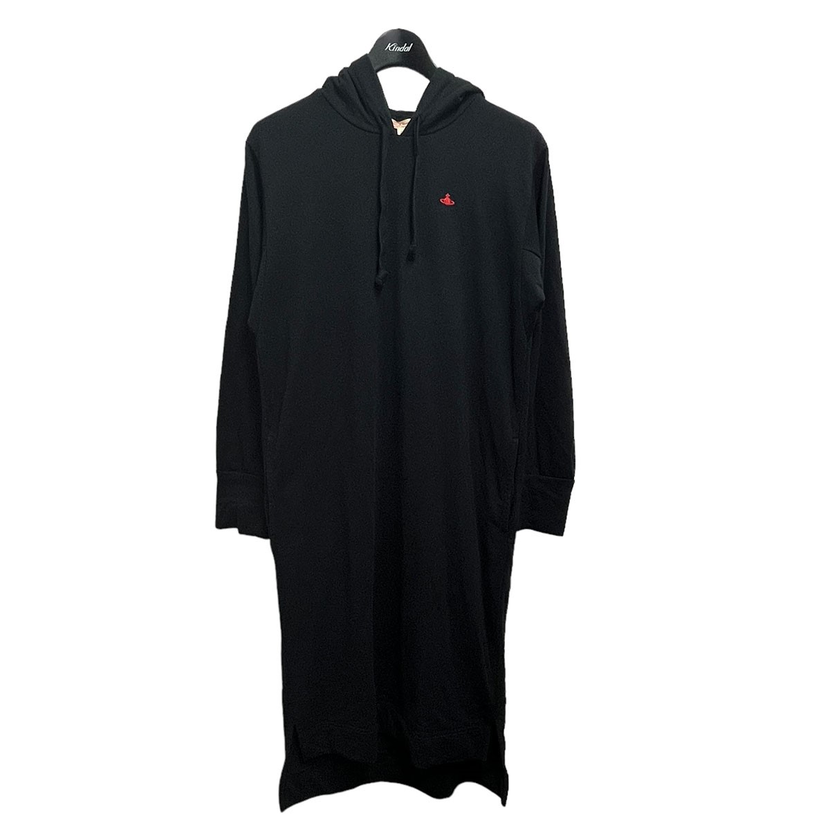 【中古】 Vivienne Westwood RED LABEL CHOICE オーブ刺繍ロングパーカー 16-55-582002 ブラック サイズ：2 【価格見直し】