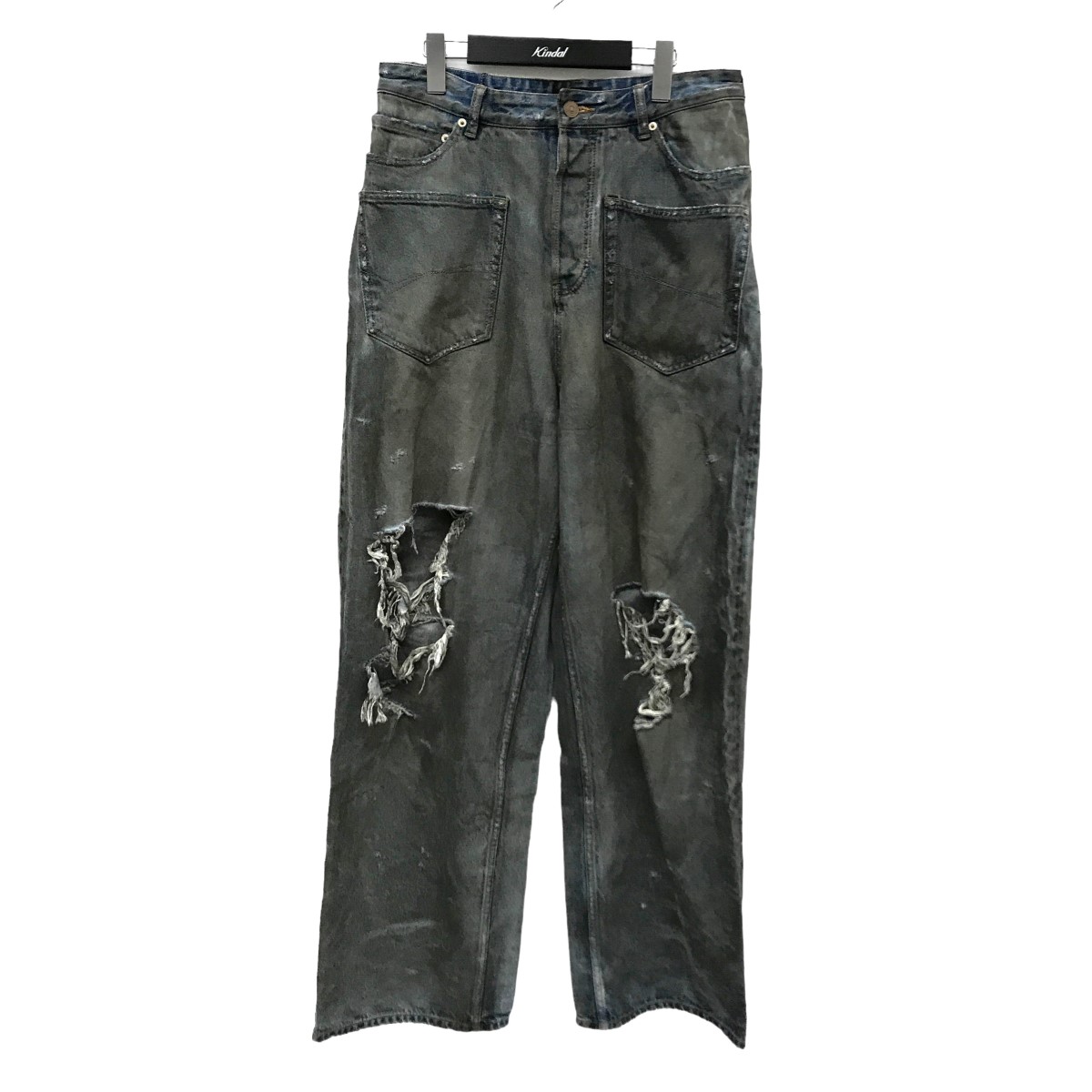 VIPSALE【BALENCIAGA】ルーズフィットジーンズ BALENCIAGA(バレンシアガ) ルーズフィットデニムパンツ736540