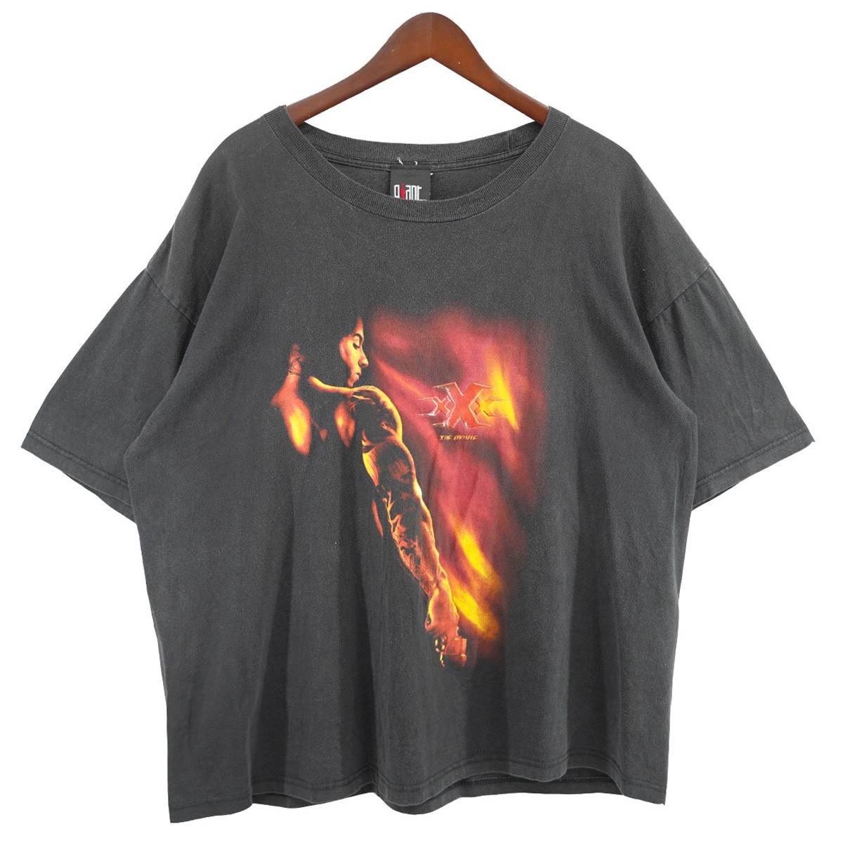 【中古】 VINTAGE 00s XXX MOVIE TEE Vin Diesel トリプルエックス Tシャツ ブラック サイズ：サイズ表記無し (XL相当 丈短め) 【価格見直し】