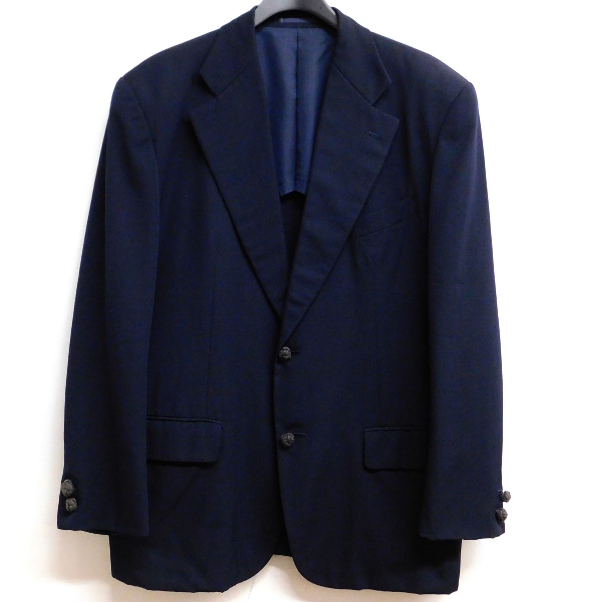 【中古】 COMME des GARCONS HommePlus　 AD1988 チャイナボタン ジャケット PJ-11002M ネイビー サイズ：M 【230924】（コムデギャルソンオムプリュス）