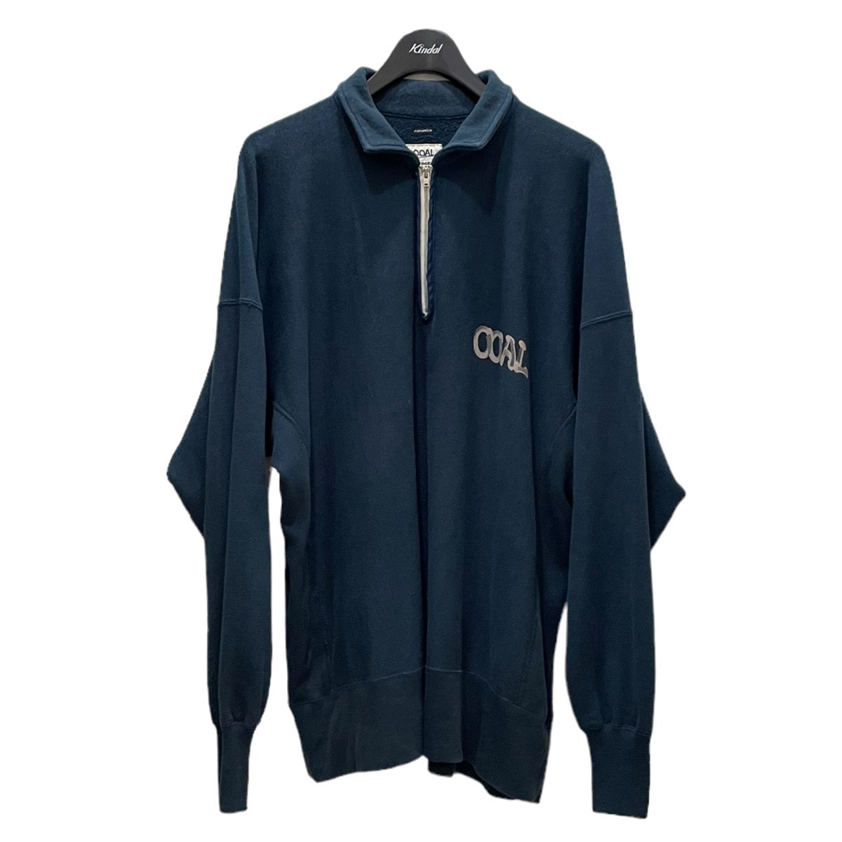 【中古】nanamica　2024SS Half Zip-Up Sweat SUHS406 ハーフジップスウェット ネイビー サイズ：S 【270924】（ナナミカ）｜ブランド古着のカインドオル