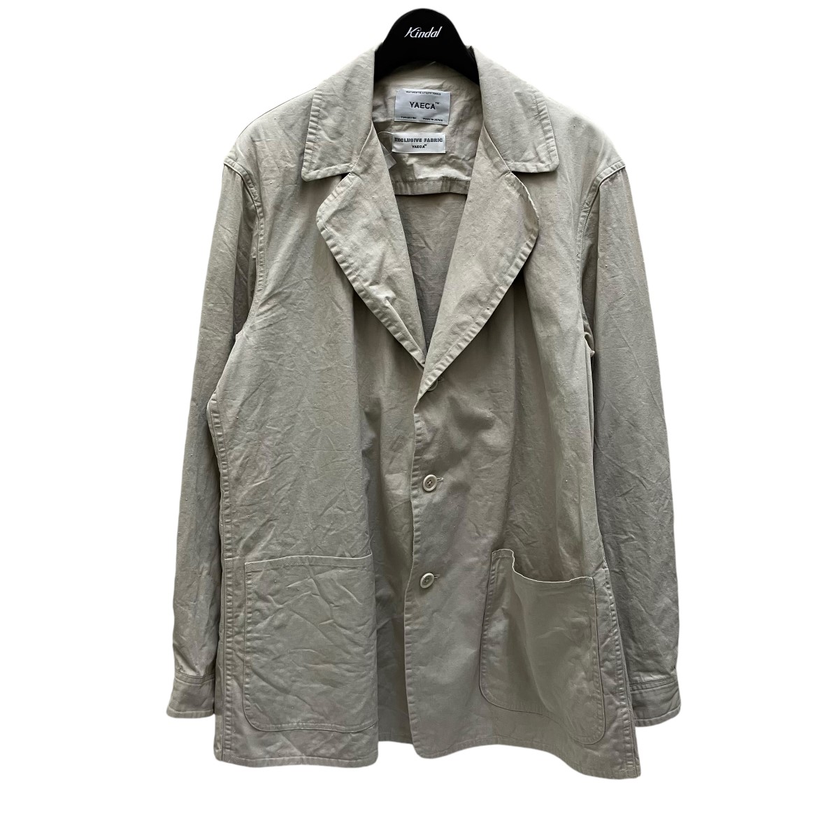 YAECA WRITE ヤエカライト ライディングジャケット ウール リネン