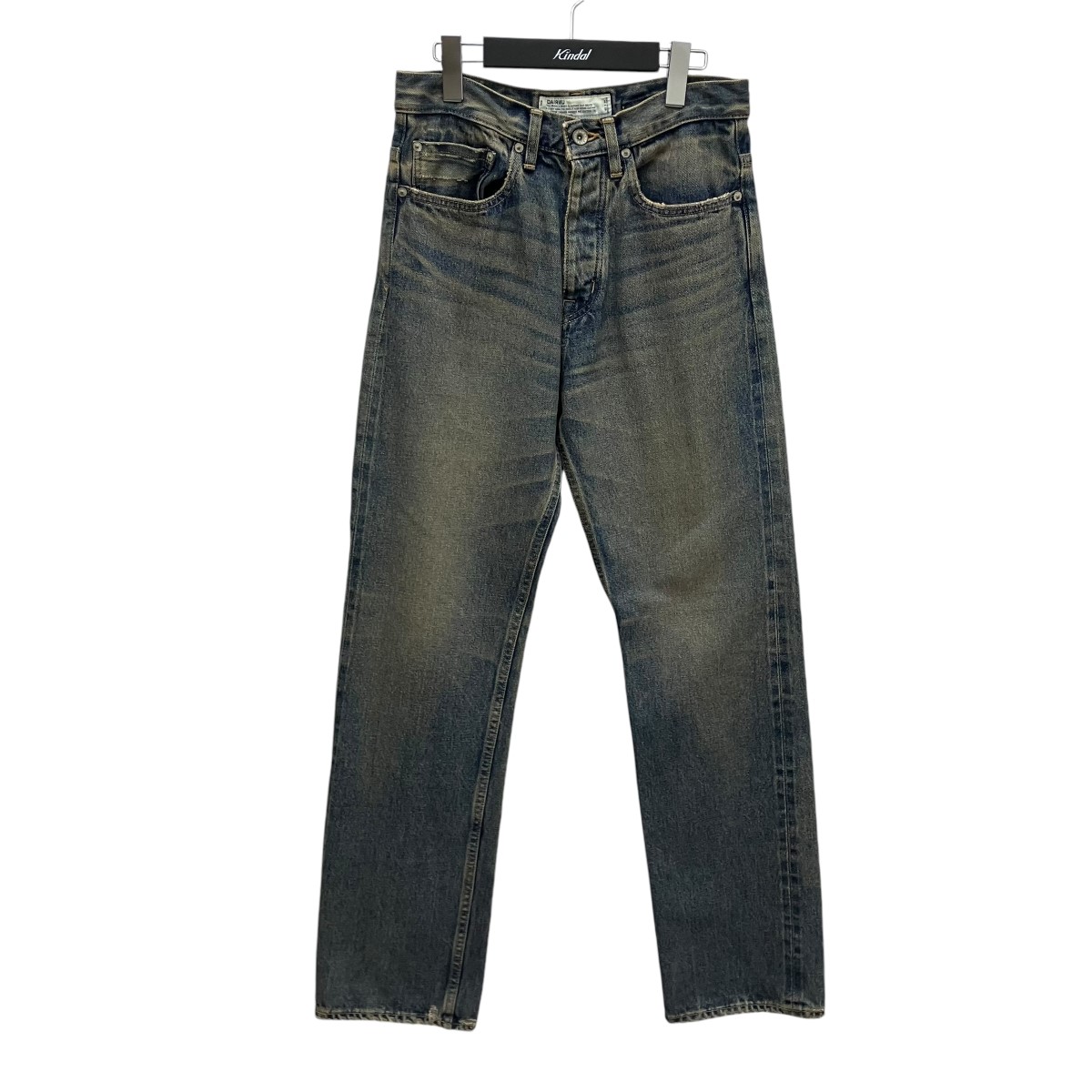 パンツ dairiku flower denim DAIRIKU(ダイリク) Flower Cross Embroidery Slim Denim Pants