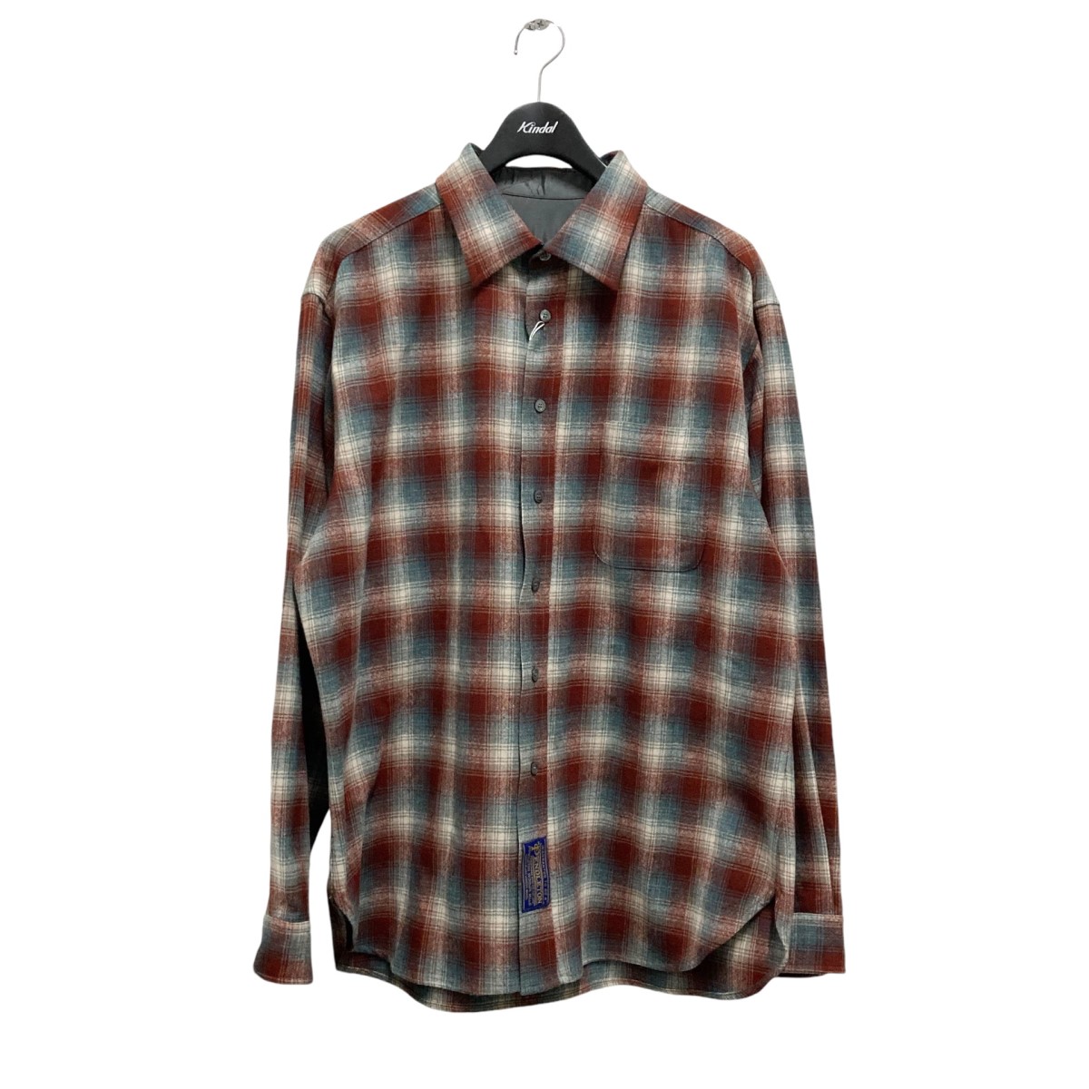 【定価66万】Margiela × Pendleton チェック コート 44 新品 定価66万 メゾンマルジェラ × ペンドルトン 23aw チェック