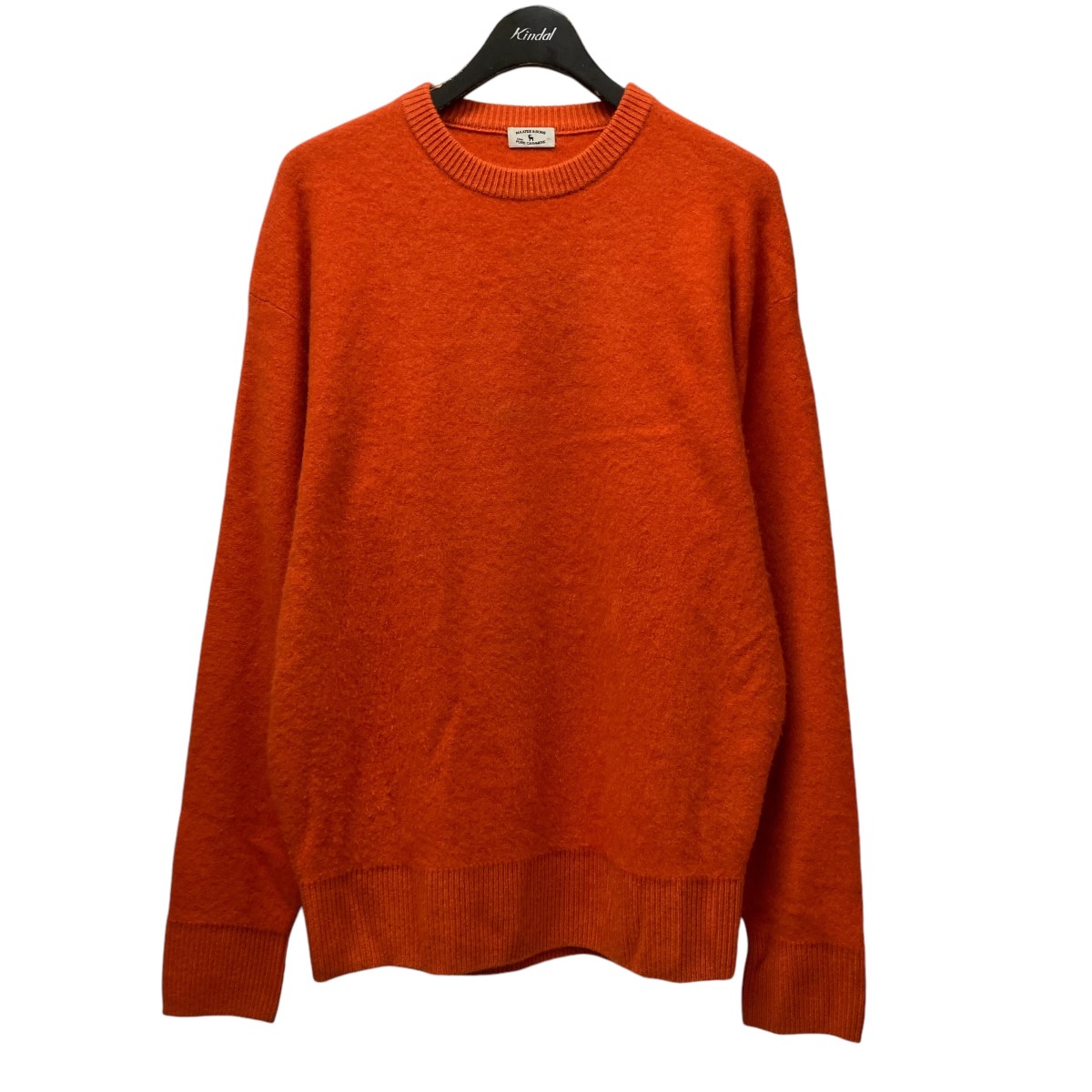 楽天市場】【中古】MAATEE＆SONS 強撚SHETLAND×アマ撚りCashemere二重ヒョットコ P O SWEATER クルーネックニット  MT2303-0104 グリーン サイズ：2 【080924】（マーティーアンドサンズ） : ブランド古着のカインドオル