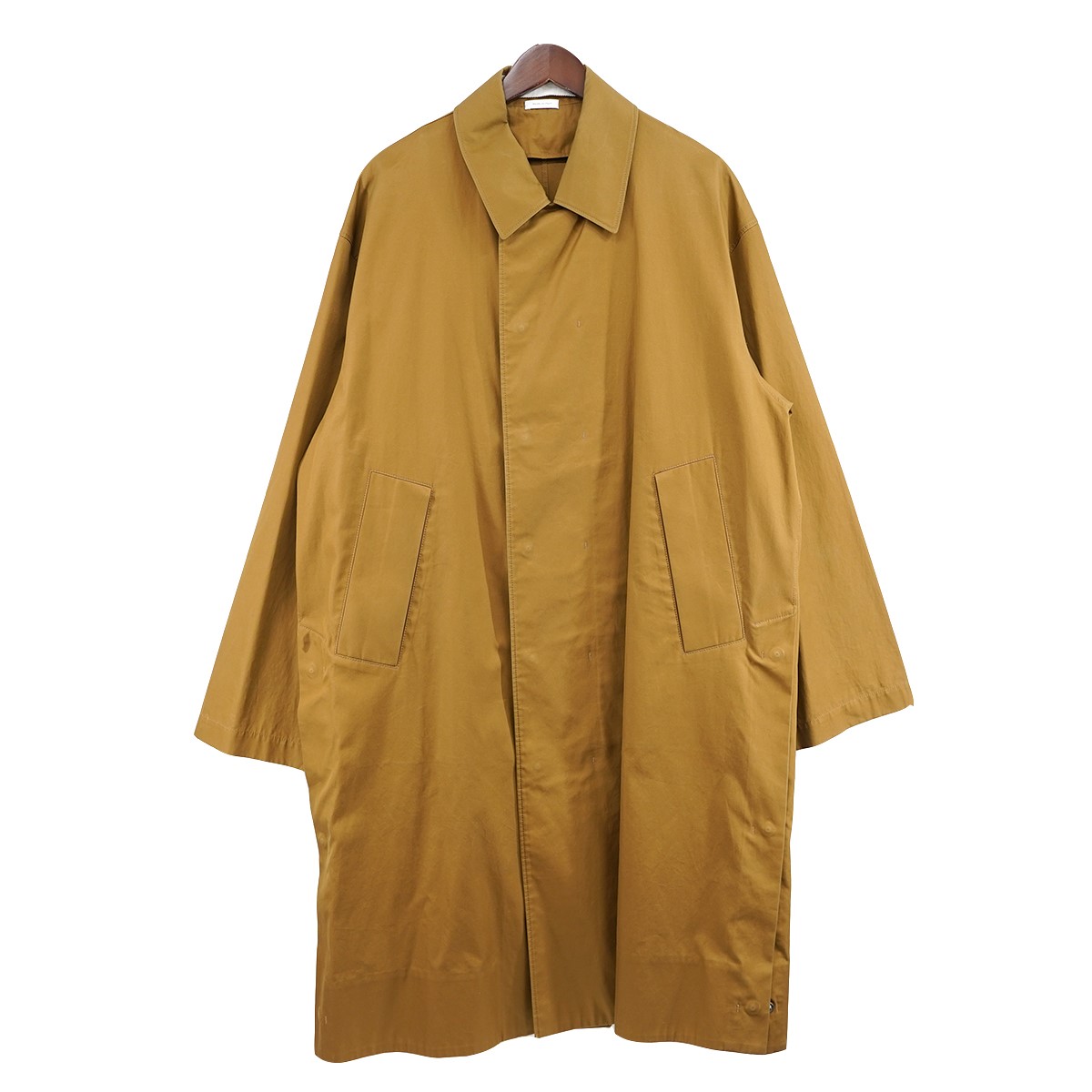 JIL SANDER ベージュ ウールコート 大きな襟　イタリア製 JIL SANDER ベージュ ウールコート 大きな襟 イタリア製 レディース