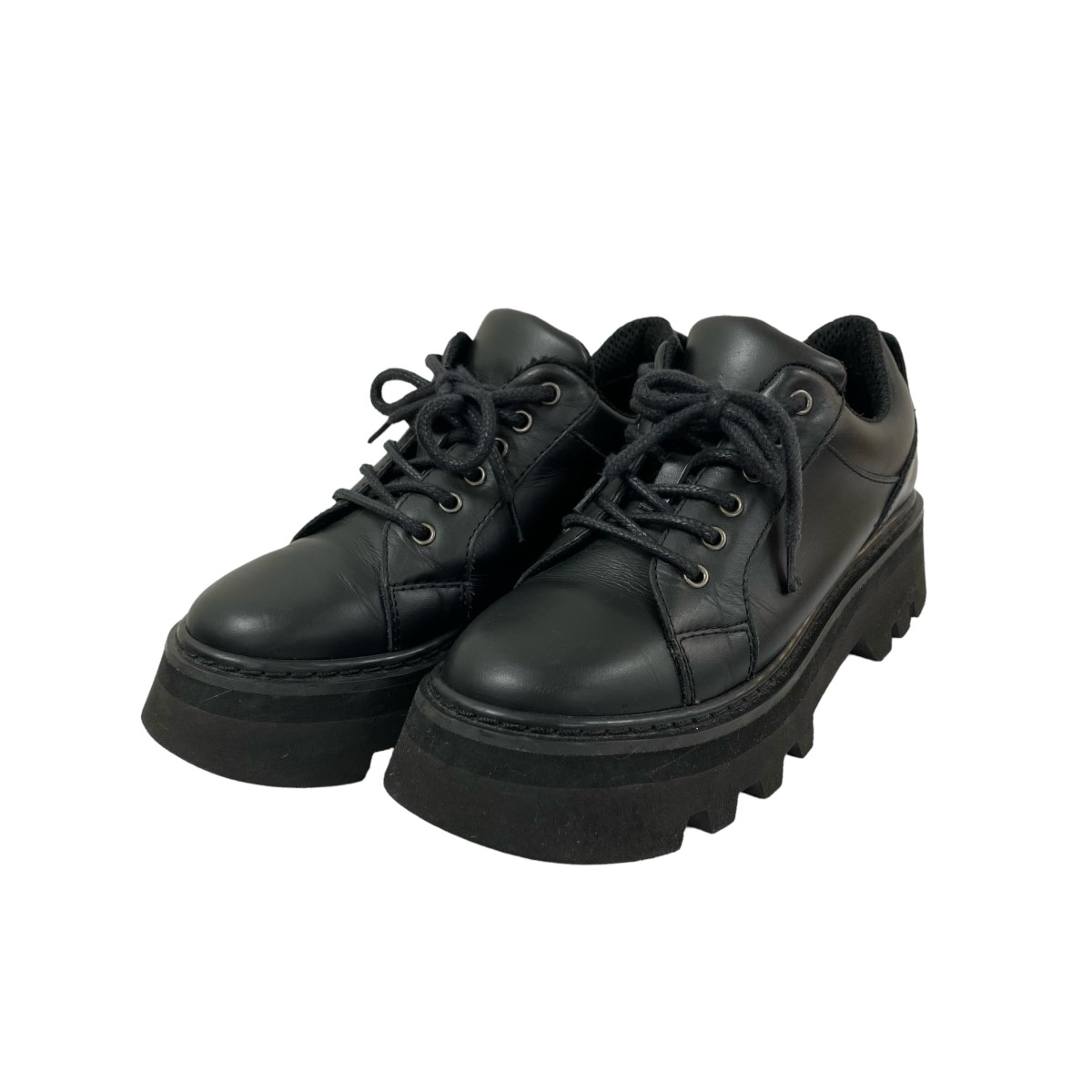 【中古】 JUNYA WATANABE CDG 厚底スニーカー ブラック サイズ：2 【価格見直し】