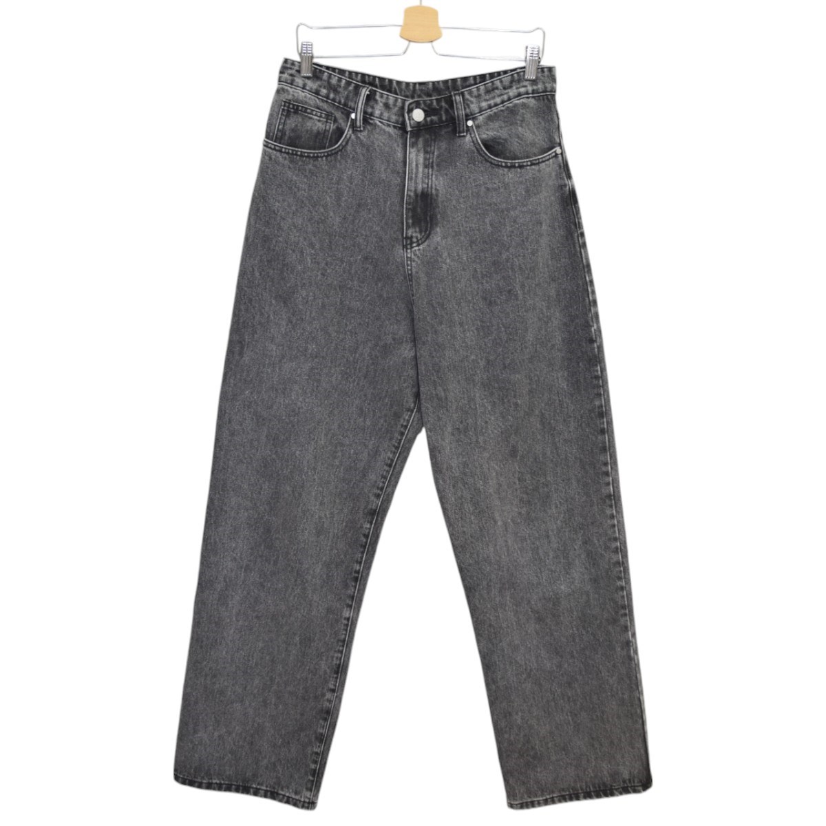 【中古】 basketcase gallery　 LAX BAGGY DENIM FADED BLACK バギーデニム パンツ ブラック サイズ：32 【111124】（バスケットケースギャラリー）