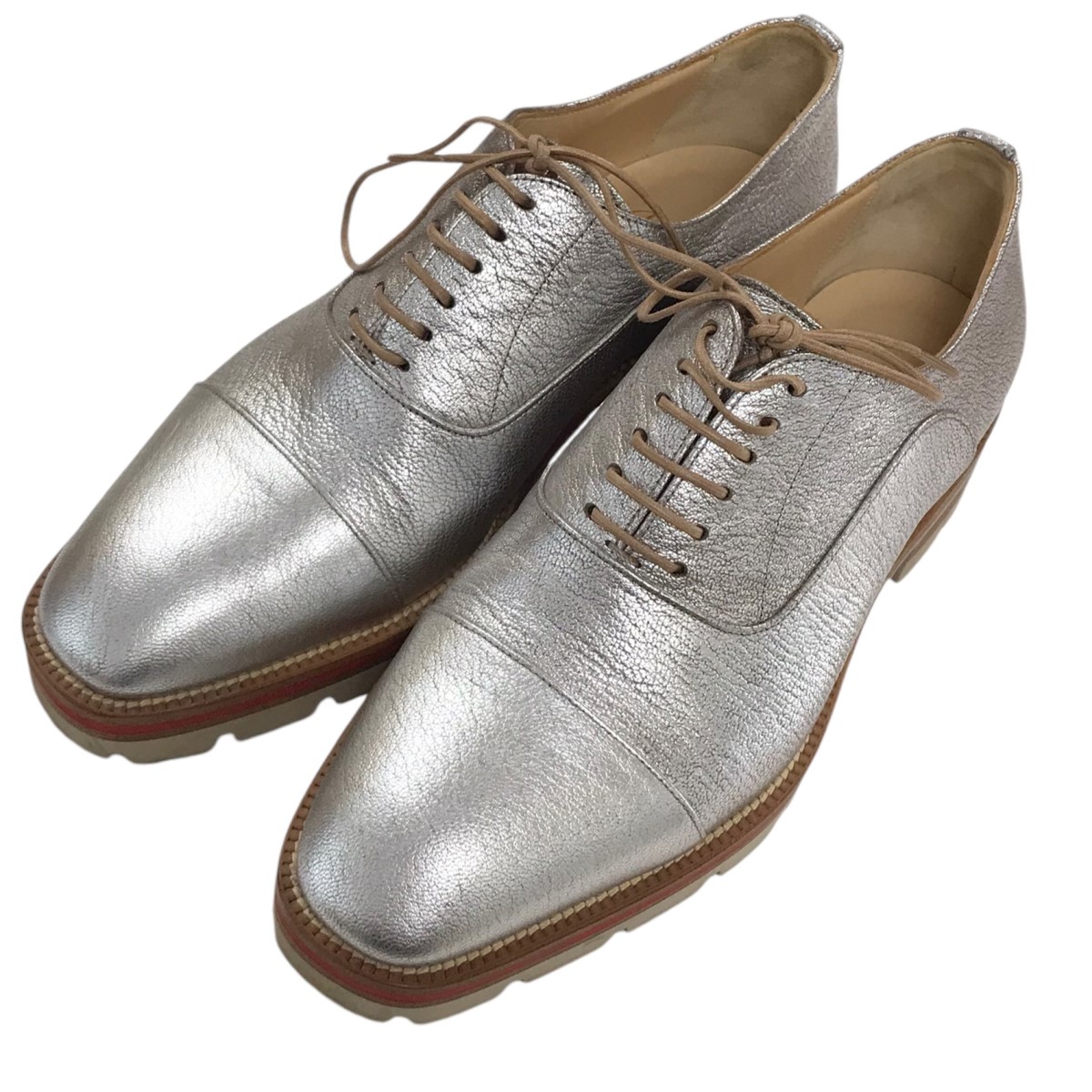 Christian Louboutin♡シルバー フラットシューズ Christian Louboutin♡シルバー フラットシューズ