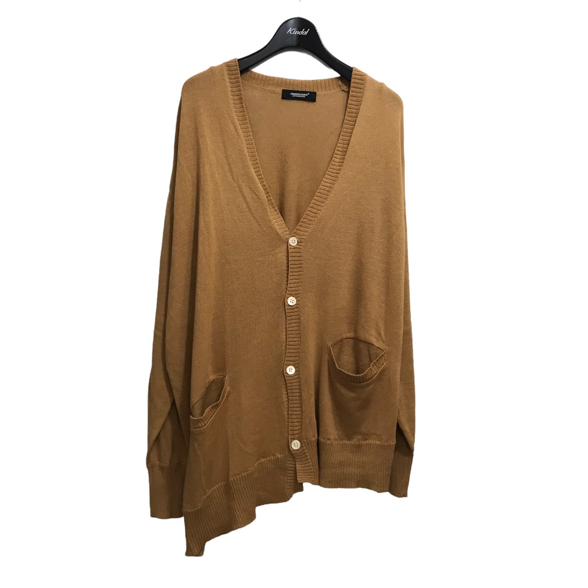 UNDERCOVER ダメージ加工 カーディガン サイズ2 グリーン UNDERCOVER ダメージ加工 カーディガン サイズ2 グリーン