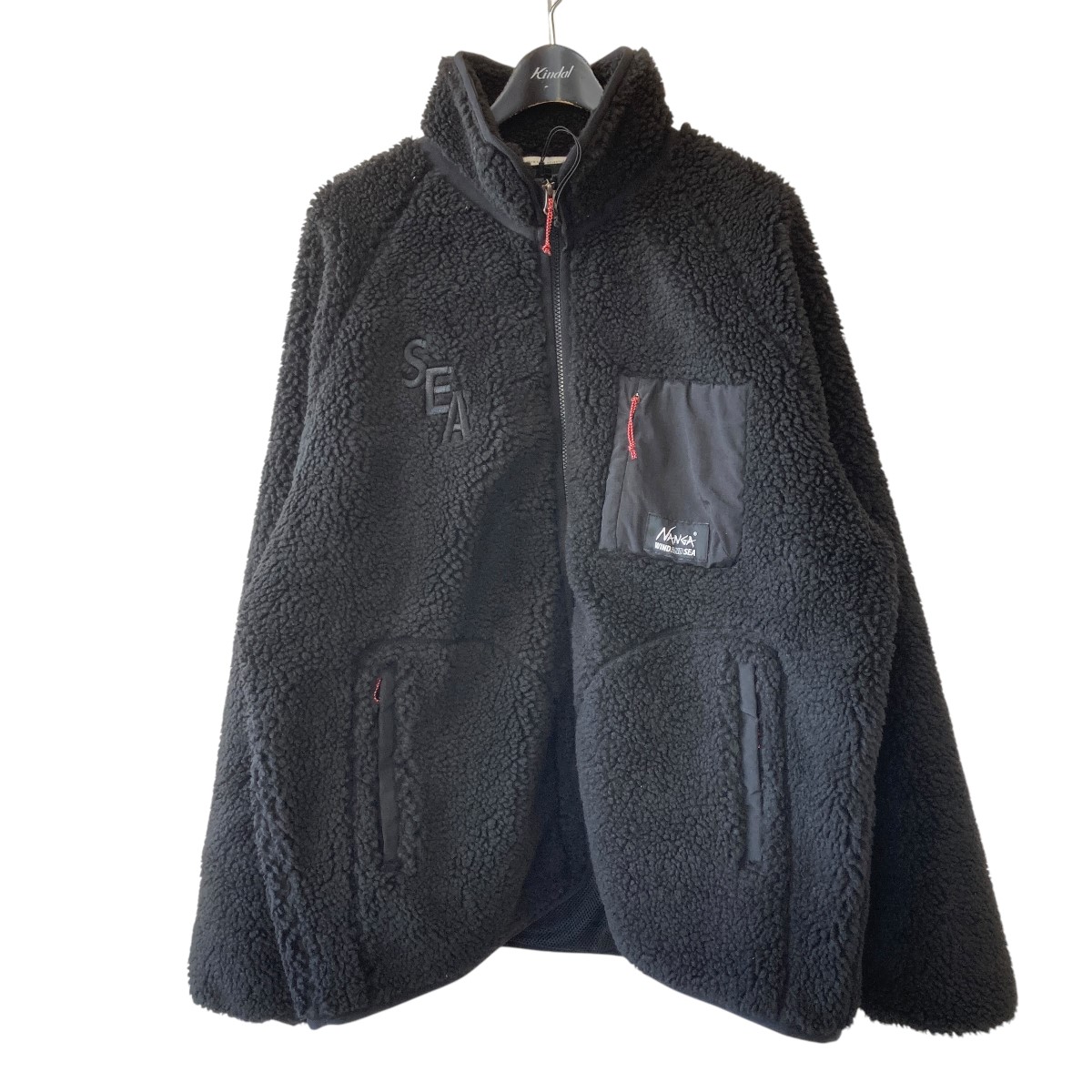楽天市場】【中古】WIND AND SEA ×NANGA Boa Fleece ボアジャケット 