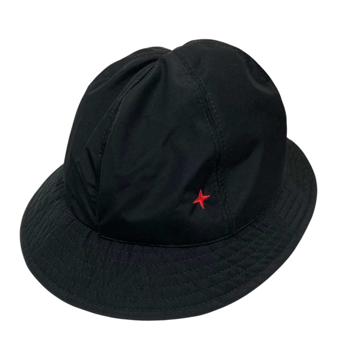 【中古】 STONE ISLAND ハット 7615993X1 ブラック サイズ：L 【価格見直し】