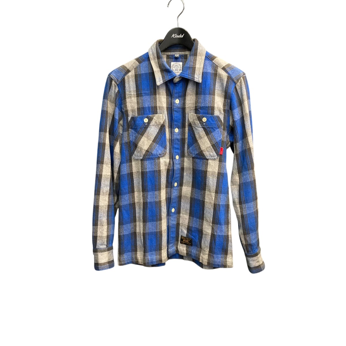 WTAPS コットンフランネルシャツ WTAPS 22SS コットン フランネルシャツ ネルシャツ | A WORD