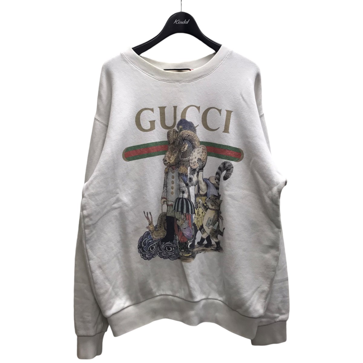 『GUCCI』グッチ (XS) ティディベアスウェット / オーバーサイズ GUCCI グッチ 2019/2020AW テディベア フーディ スウェット