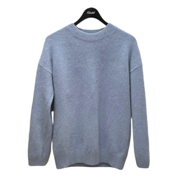 【中古】 L’Appartement　 Raccoon Mohair Knit　ラクーンモヘアニット サックス 【251224】（アパルトモン）