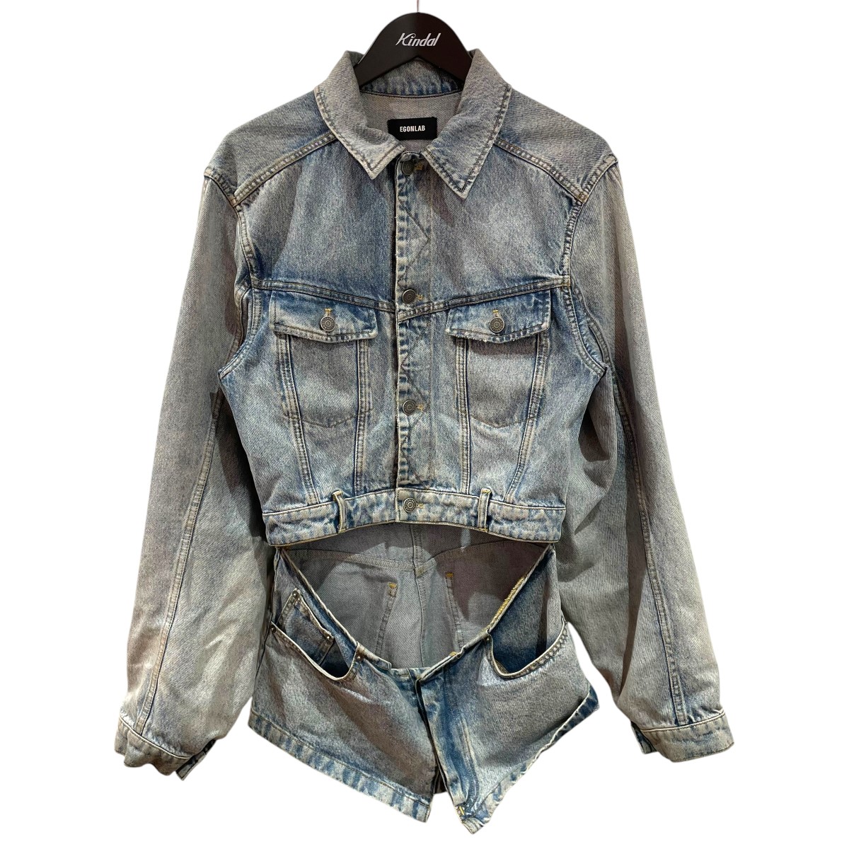 楽天市場】EGONLAB エゴンラボ 23SS PLEATED JACKET ウール