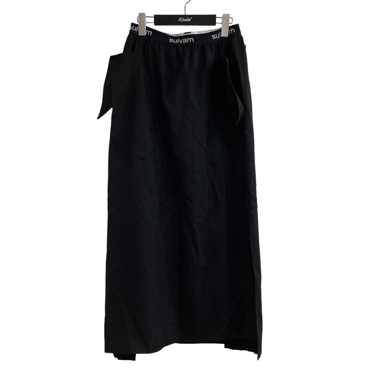 sulvam サルバム17AW SKIRT PANTS イージー スカートパンツ サルバム sulvam Skirt Pants （Gray） -デザイナーズ