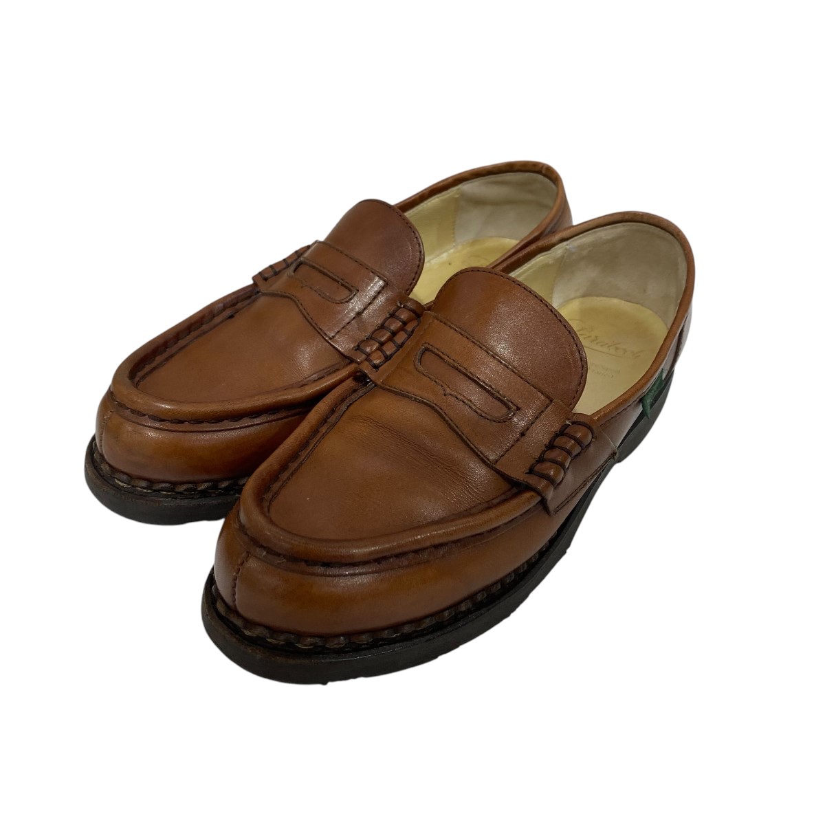 【中古】<br>PARABOOT<br>ORSAY ／ GRIFF  II  64703 ブラウン サイズ：4 1/2<br>【価格見直し】